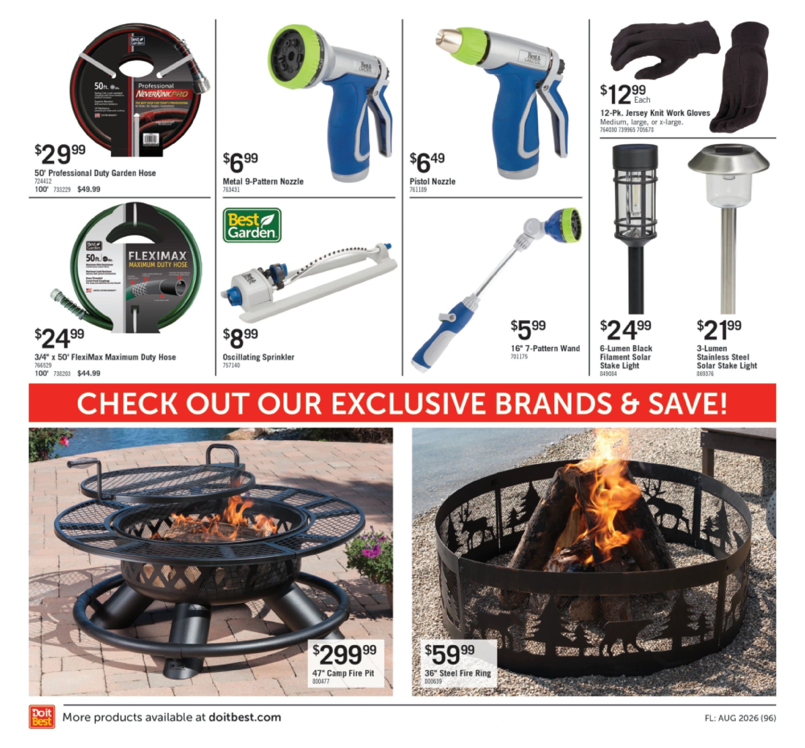 Valley Hardware & Supply Monthly Sale Weekly Ad August 1 - 31, 2026