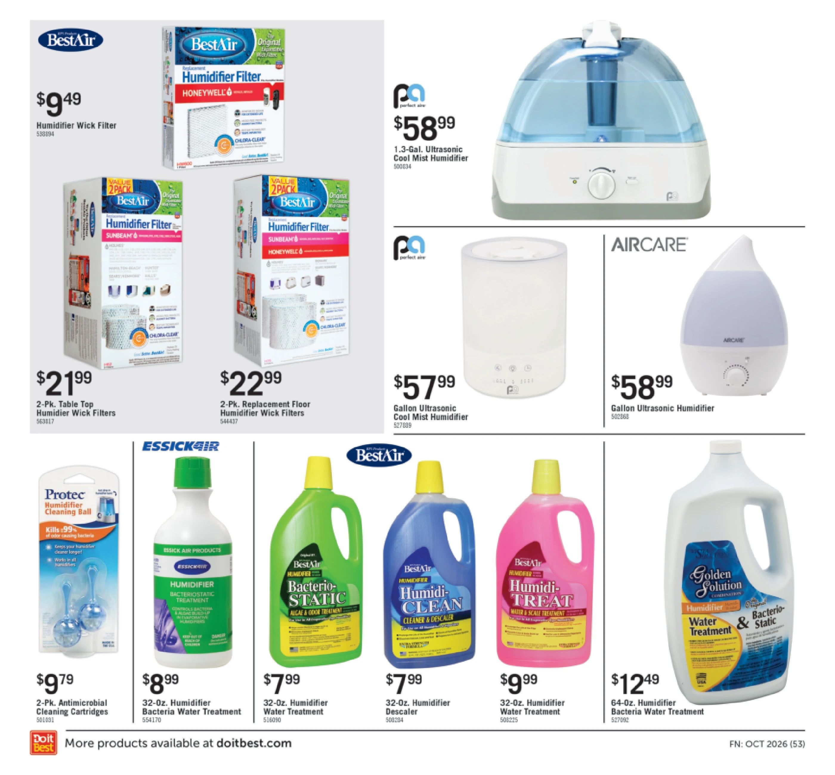 Graettinger Hardware Monthly Sale Weekly Ad October 1 - 31, 2026