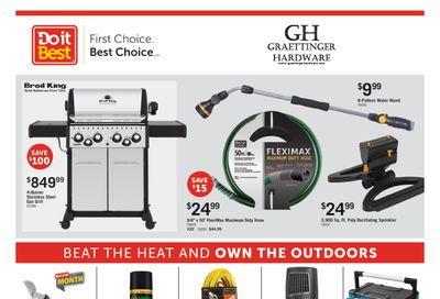 Graettinger Hardware Monthly Sale Weekly Ad August 1 - 31, 2026