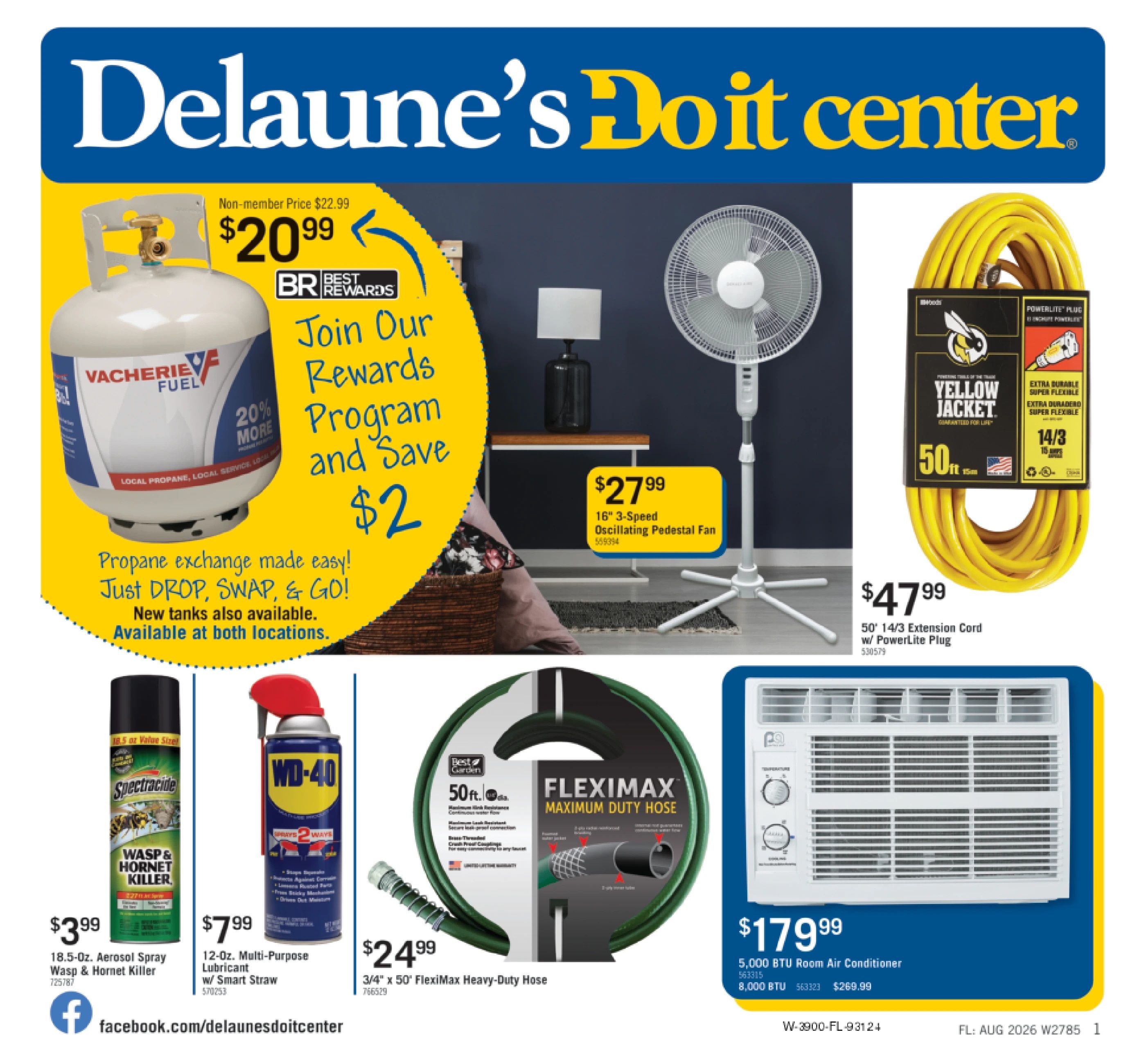 Delaune's Do it Center Monthly Sale Weekly Ad August 1 - 31, 2026