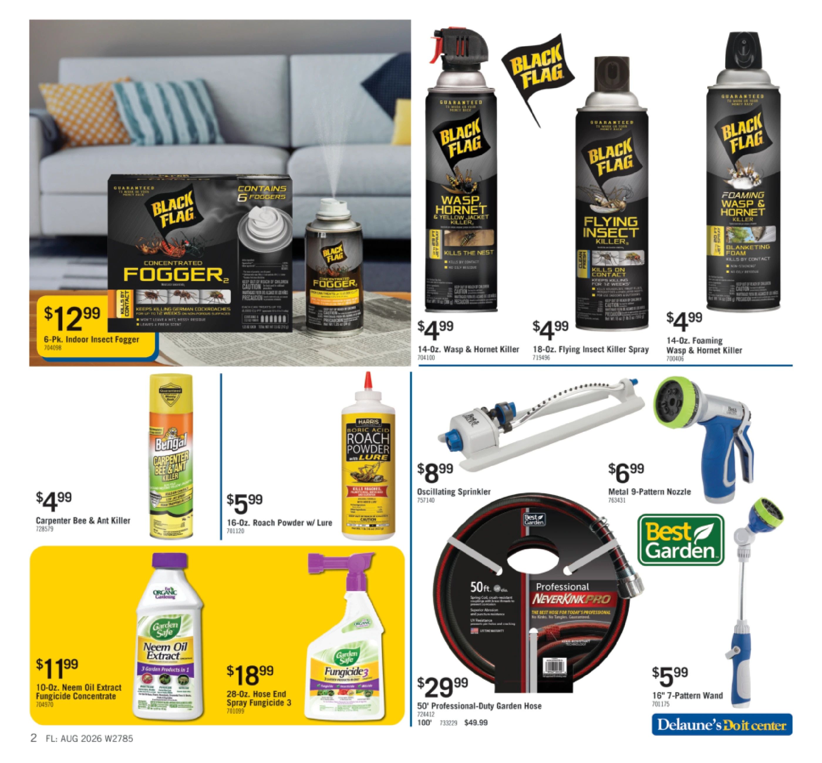 Delaune's Do it Center Monthly Sale Weekly Ad August 1 - 31, 2026