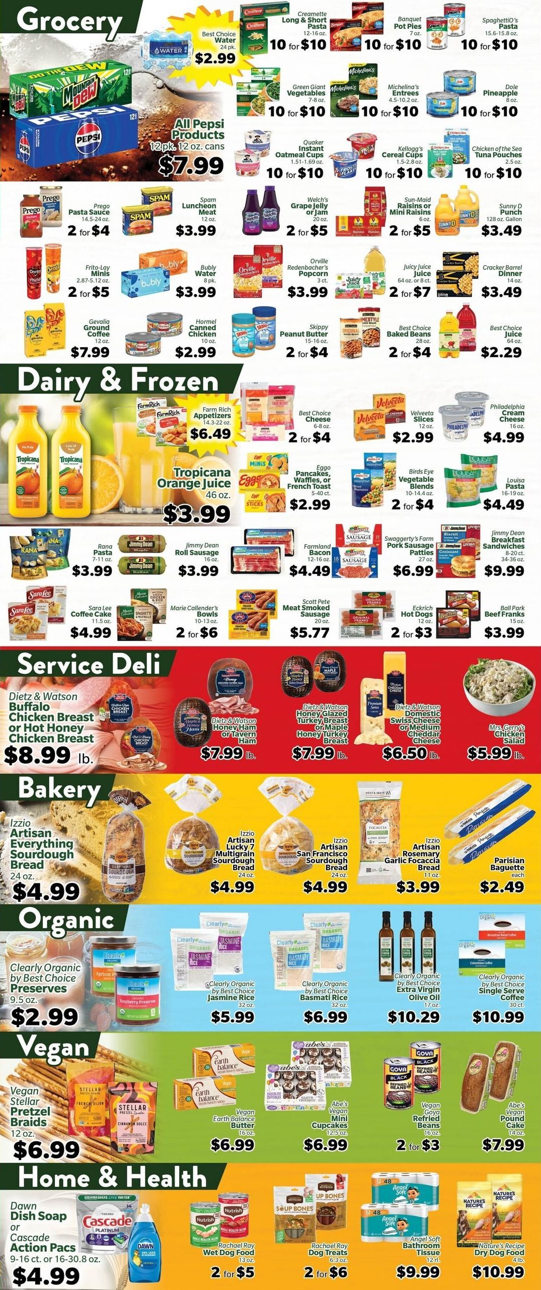 Living Fresh Market (Carol Stream–Lyons Area, IL) Weekly Ad August 19 - 25, 2026
