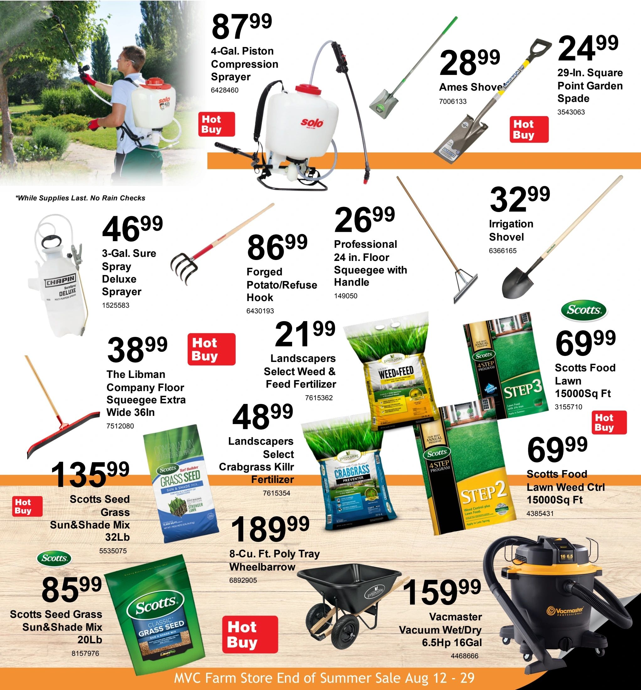 Monte Vista Co-op End of Summer Sale Weekly Ad August 12 - 29, 2026