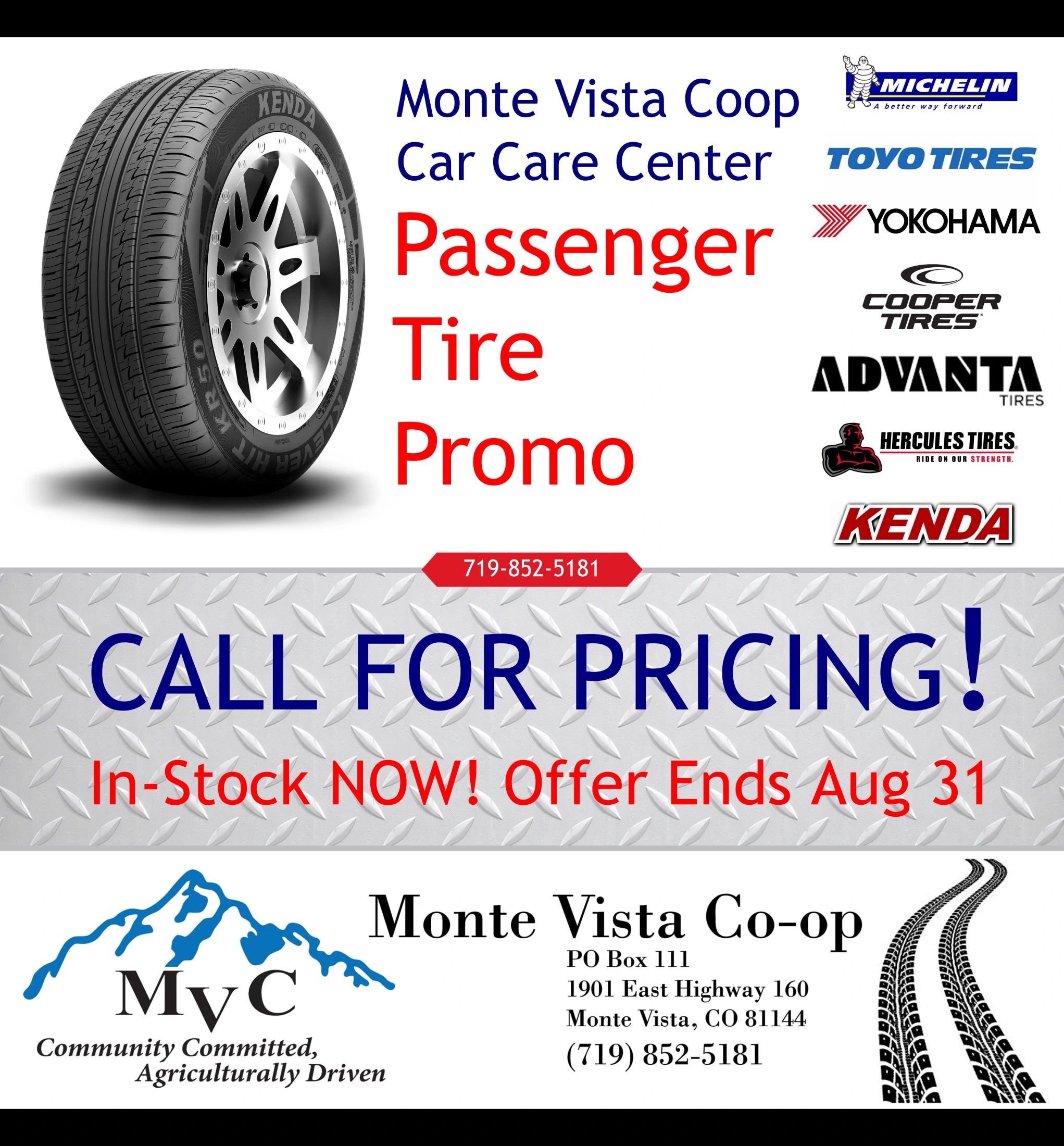 Monte Vista Co-op End of Summer Sale Weekly Ad August 12 - 29, 2026