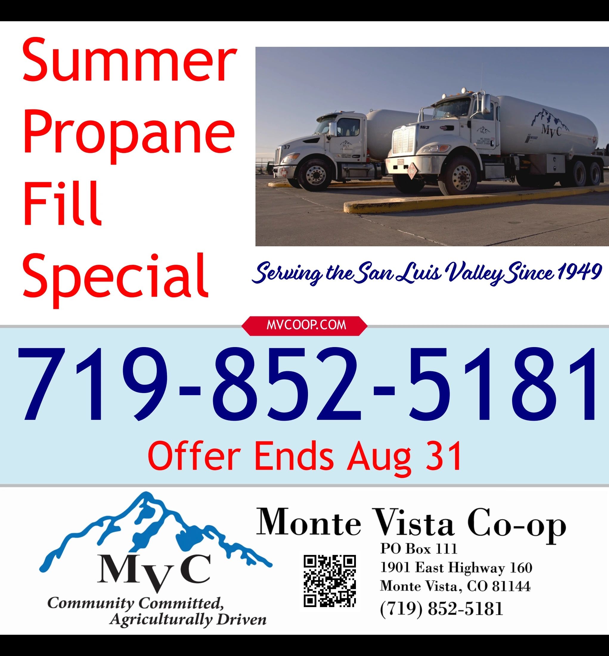 Monte Vista Co-op End of Summer Sale Weekly Ad August 12 - 29, 2026