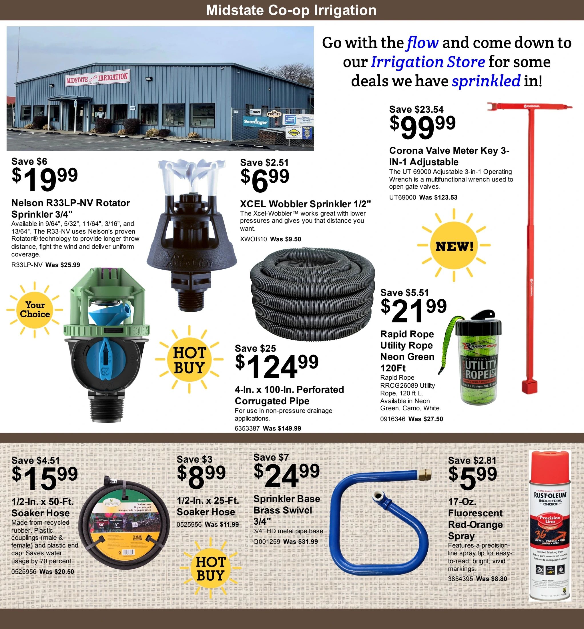 Midstate Co-op August Savings Weekly Ad August 1 - 31, 2026