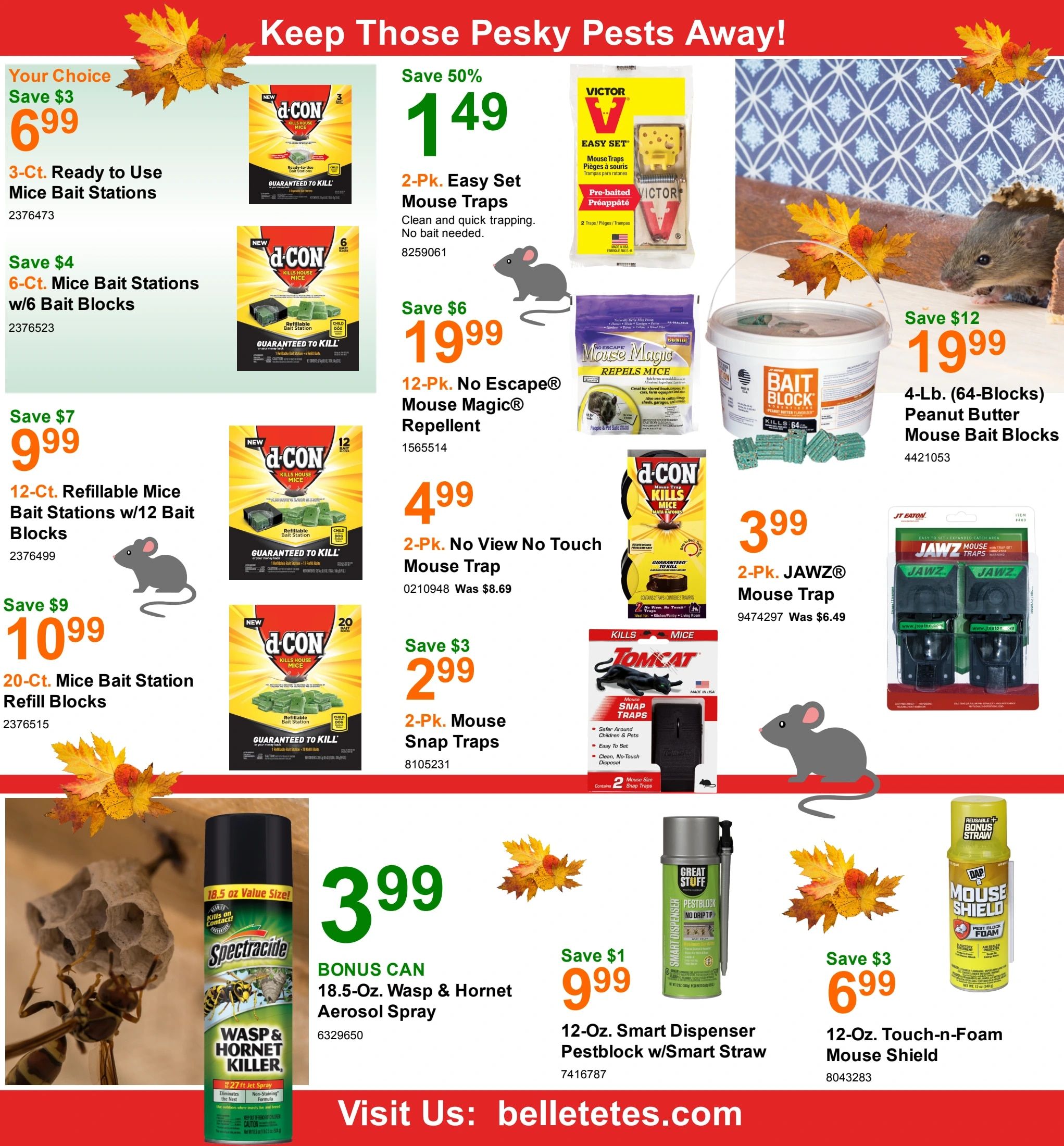 Belletetes September Savings Weekly Ad September 1 - 10, 2026