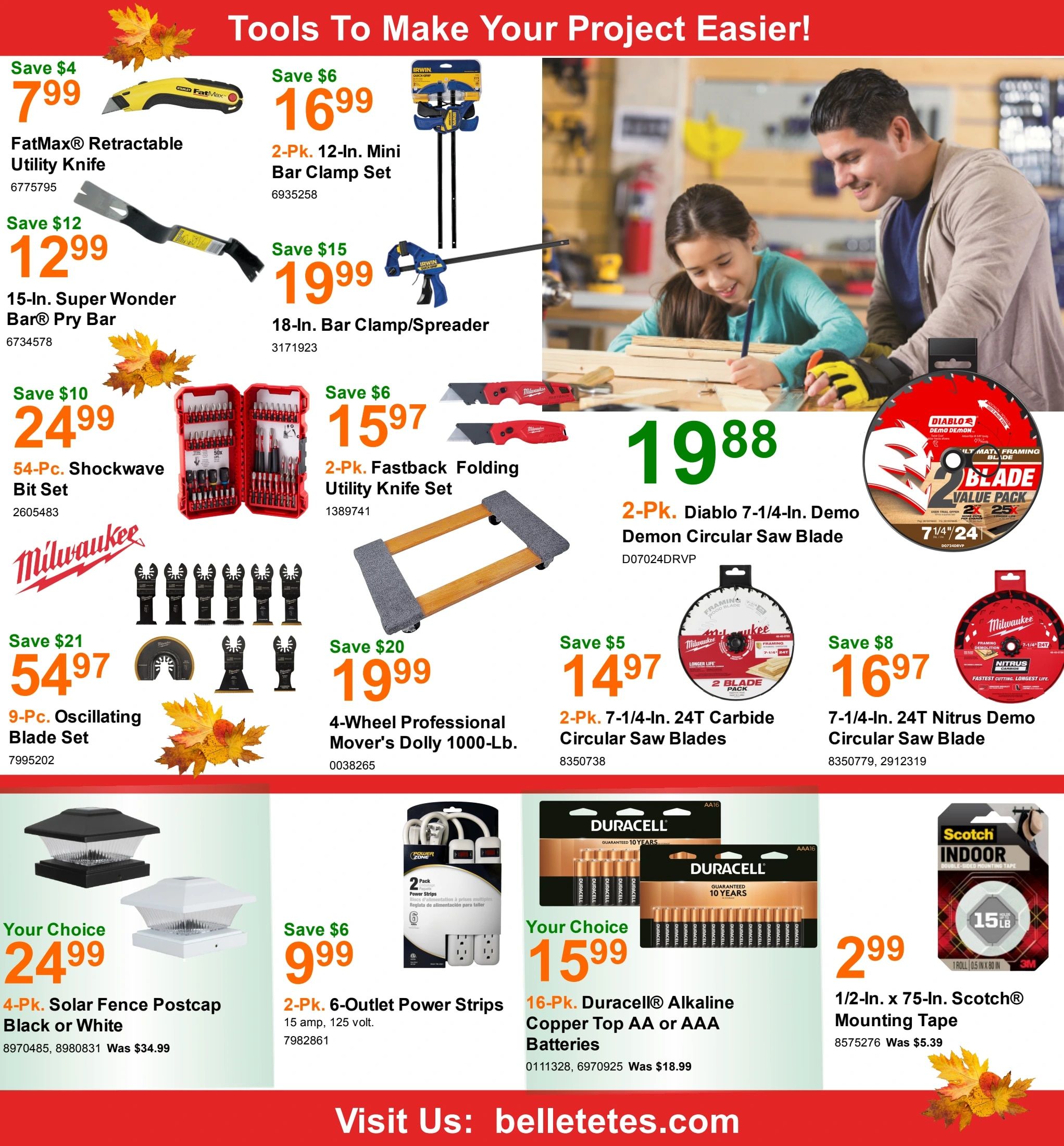 Belletetes September Savings Weekly Ad September 1 - 10, 2026