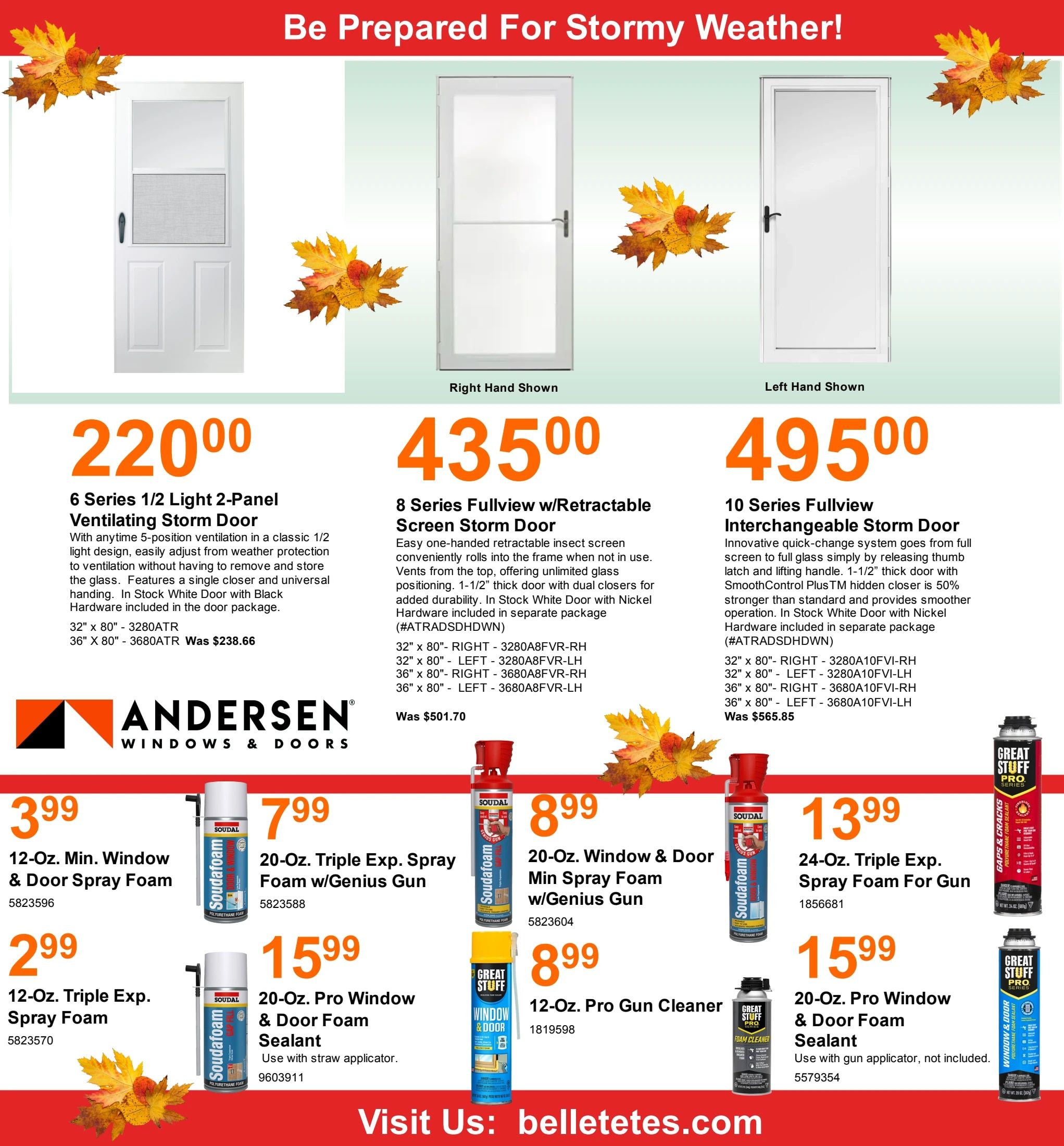Belletetes September Savings Weekly Ad September 1 - 10, 2026