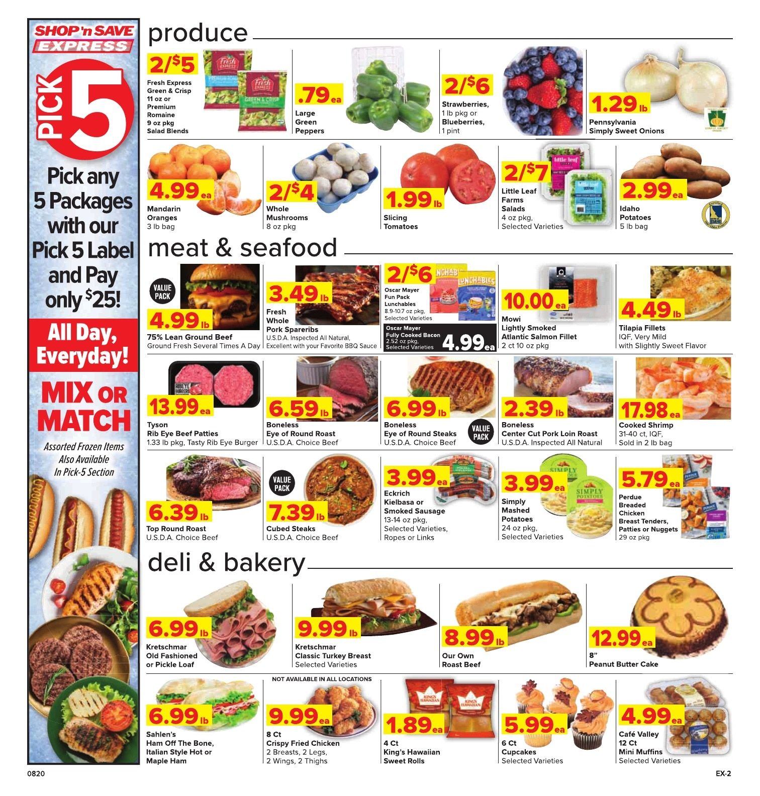 Shop N Save Express Weekly Ad August 20 - 26, 2026