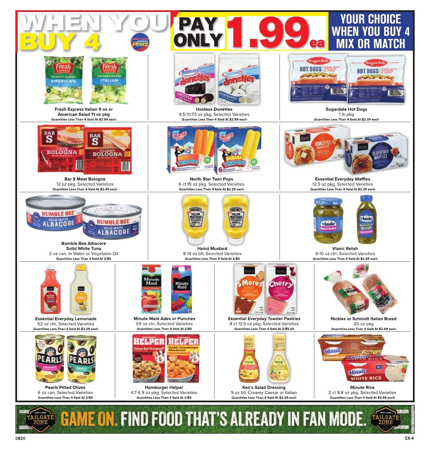 Shop N Save Express Weekly Ad August 20 - 26, 2026