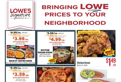 Lowe's Signature Market Weekly Ad August 26 - September 1, 2026