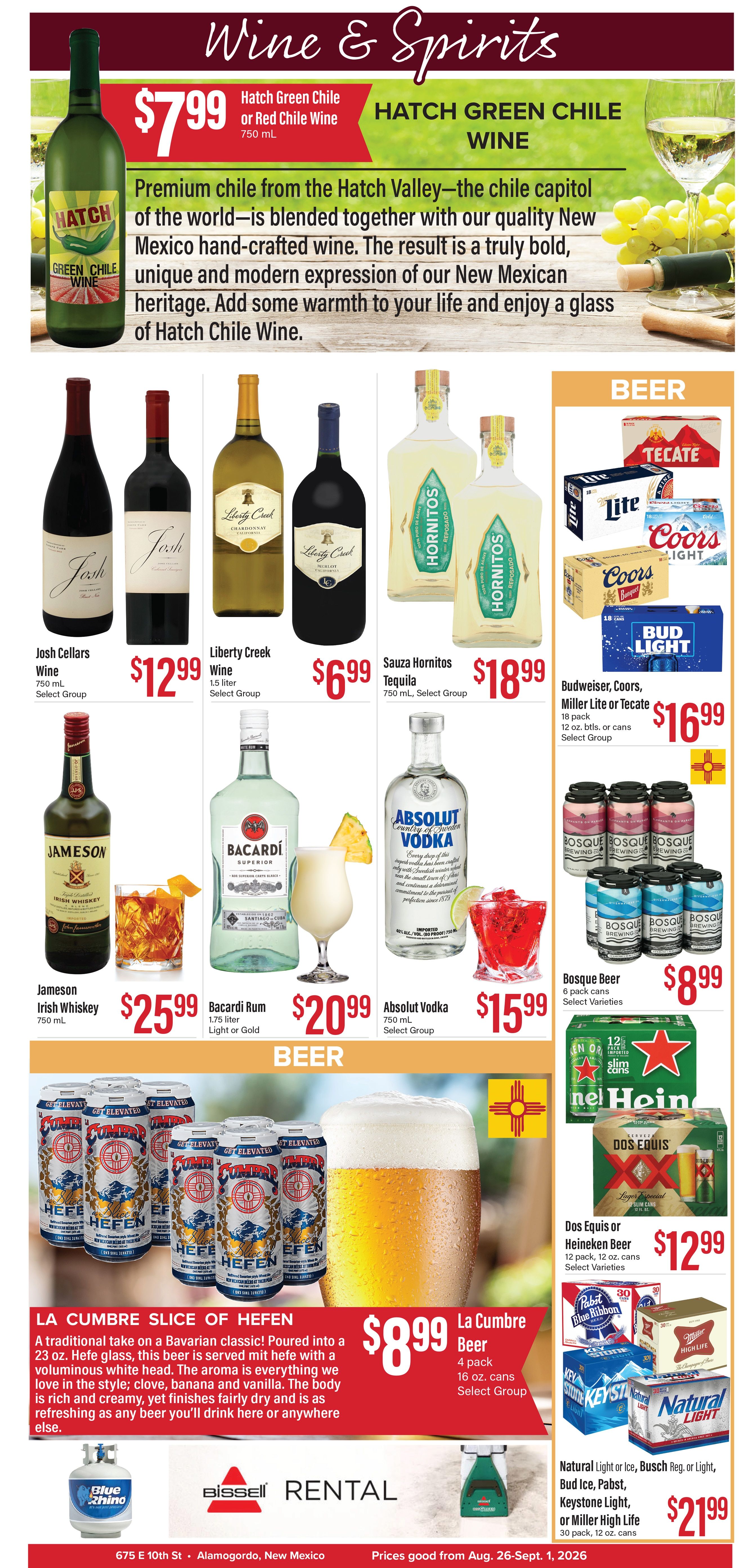 Lowe's Signature Market Weekly Ad August 26 - September 1, 2026