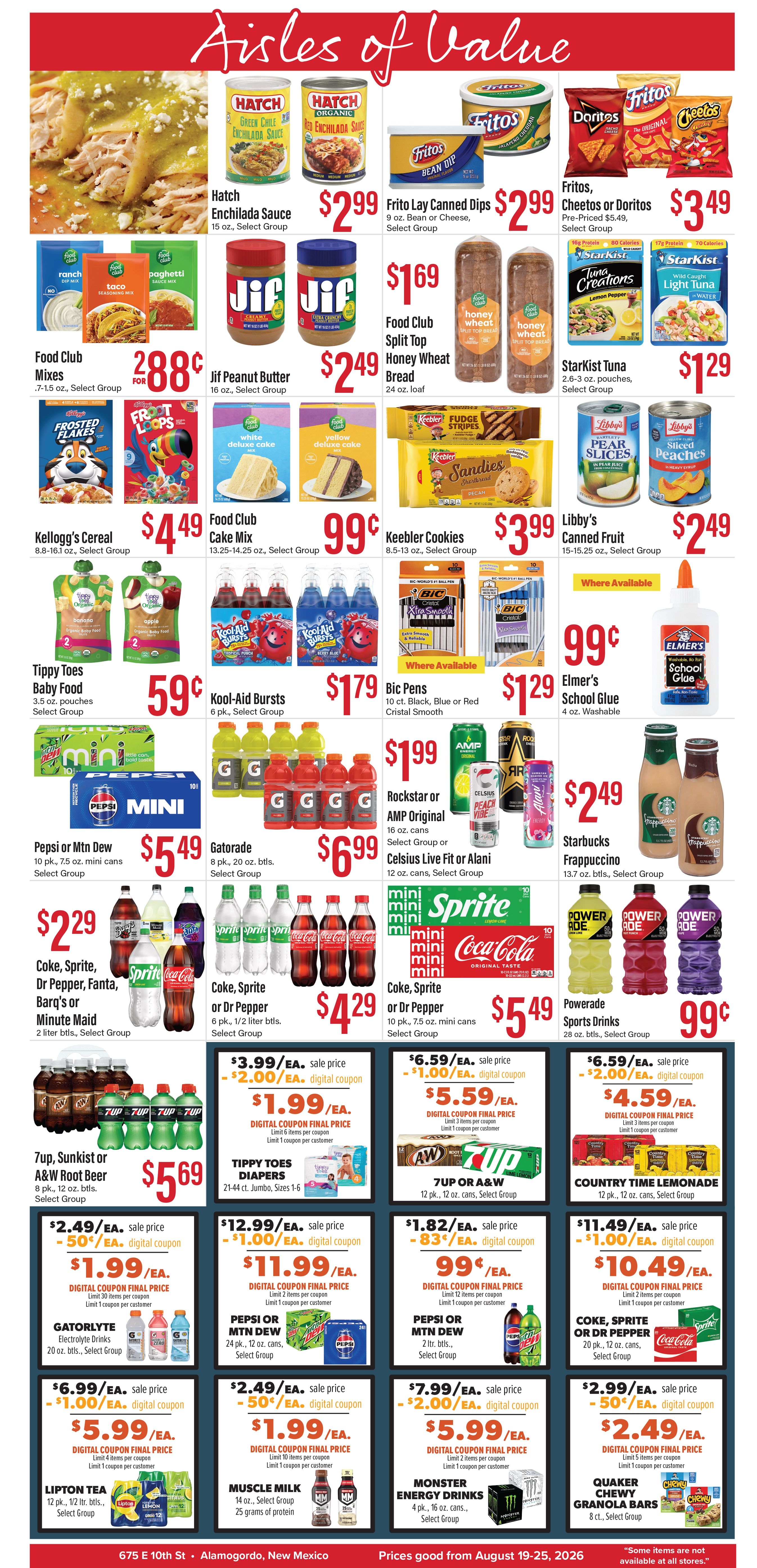 Lowe's Signature Market Weekly Ad August 19 - 25, 2026