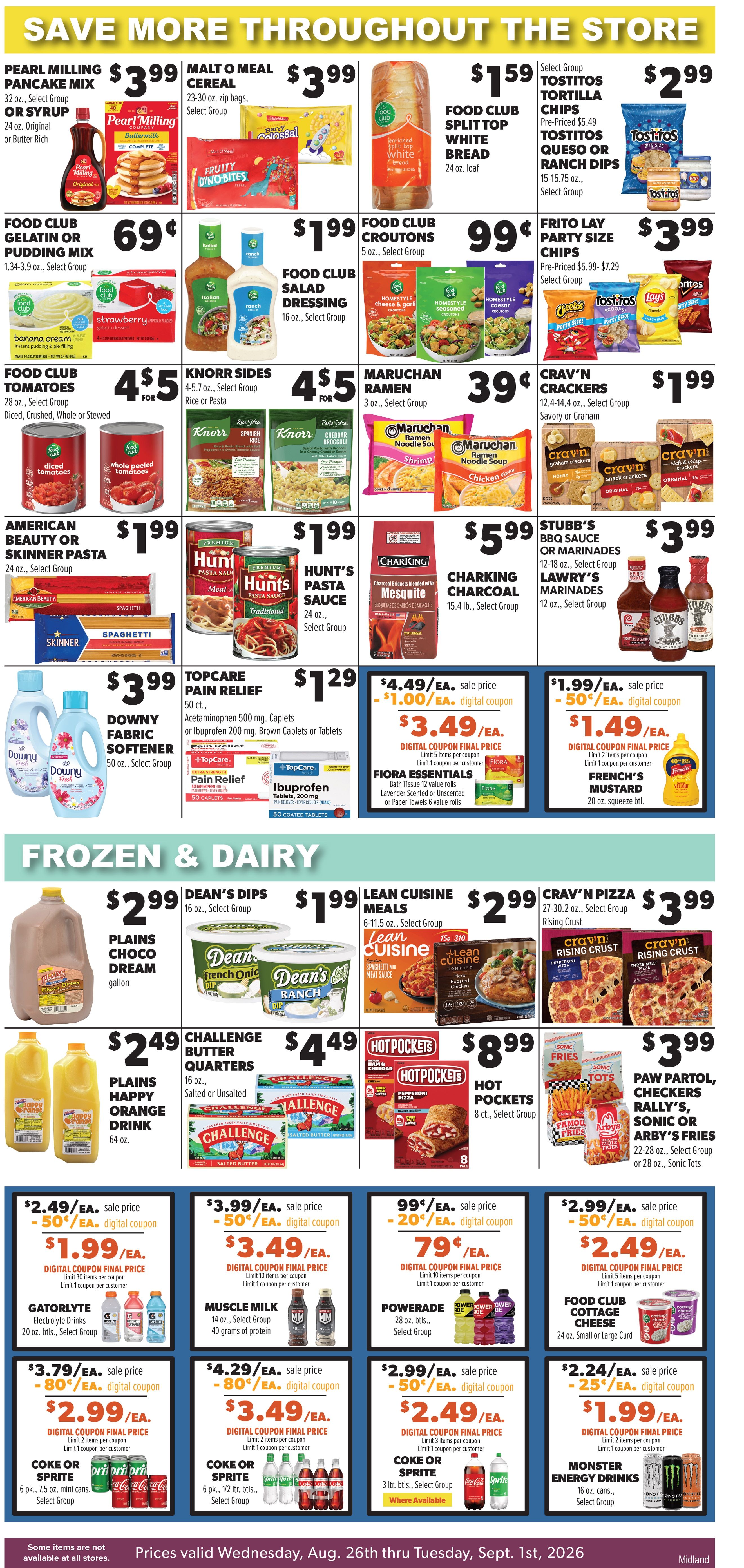 Lowe's Mercado (Midland, TX) Weekly Ad August 26 - September 1, 2026