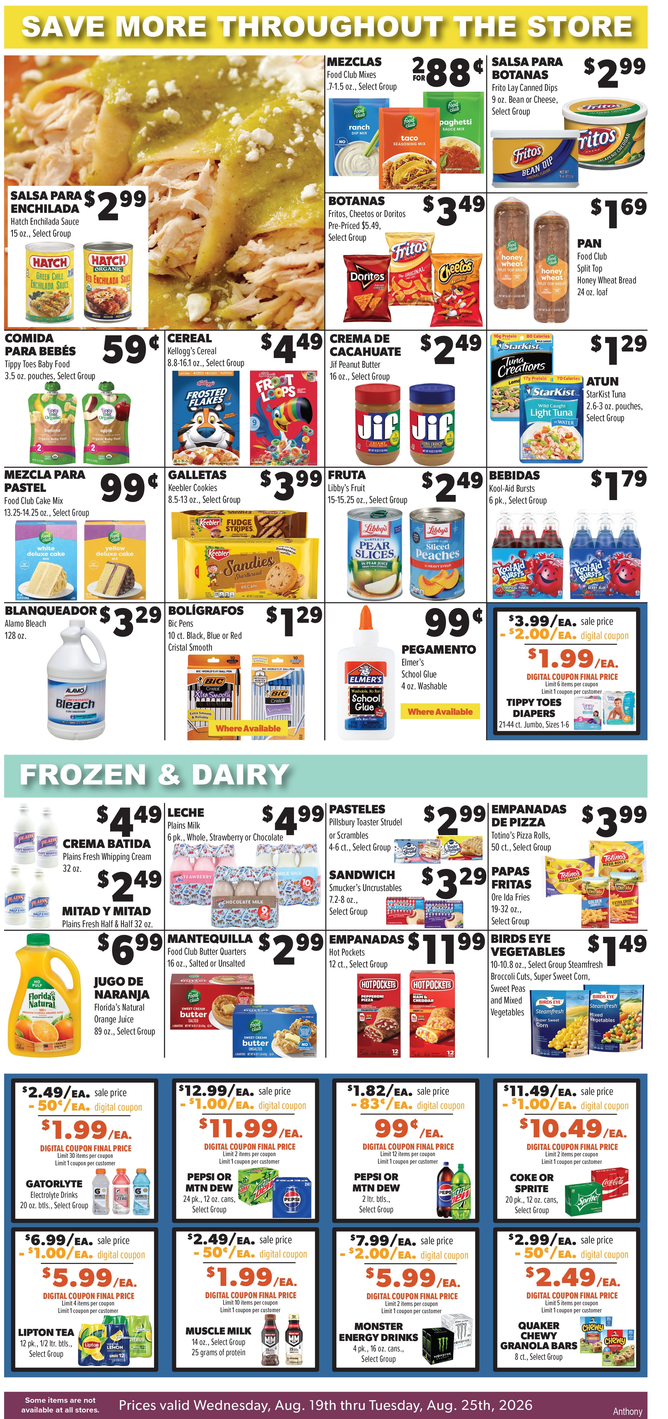 Lowe's Mercado (Anthony, TX) Weekly Ad August 19 - 25, 2026