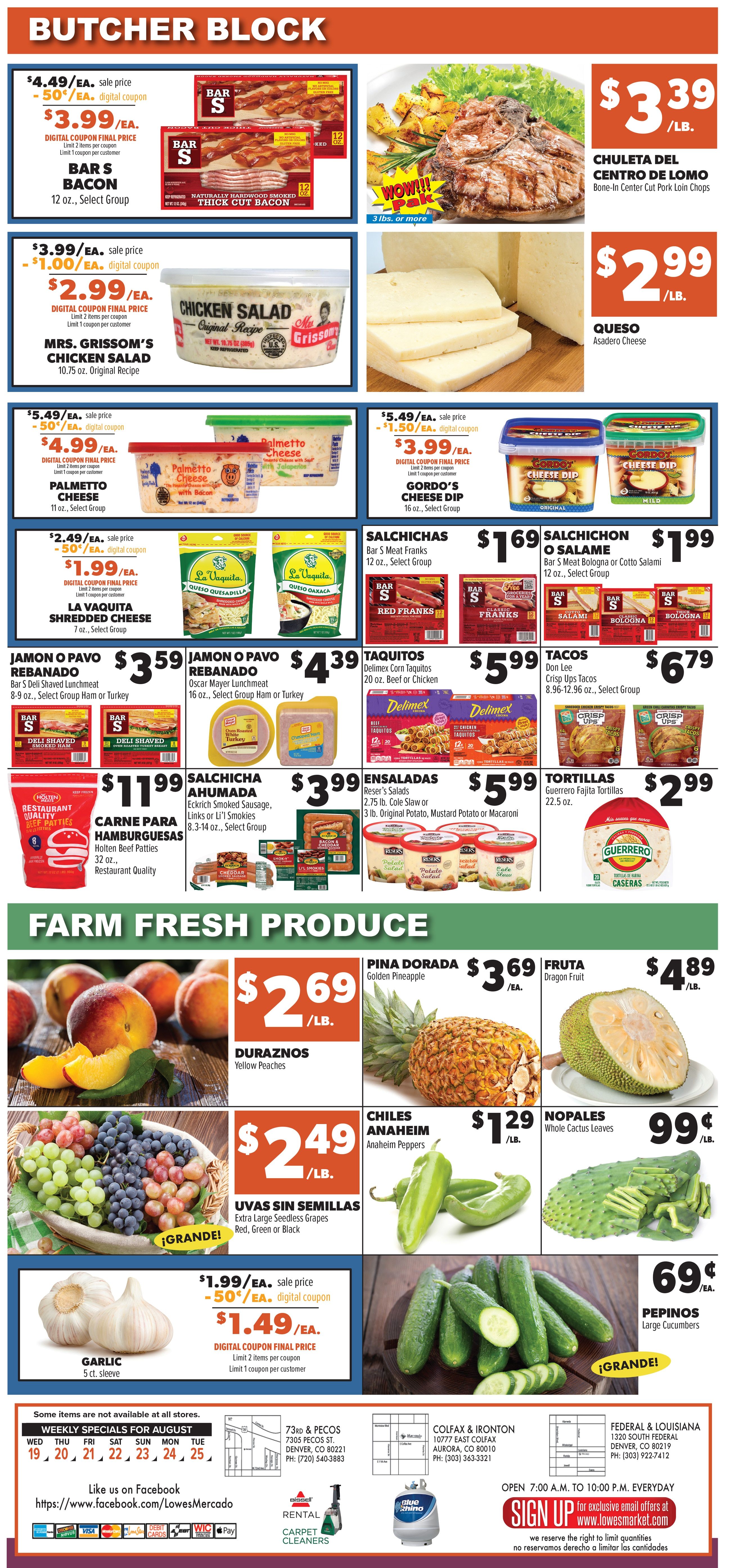 Lowe's Mercado (Colorado) Weekly Ad August 19 - 25, 2026