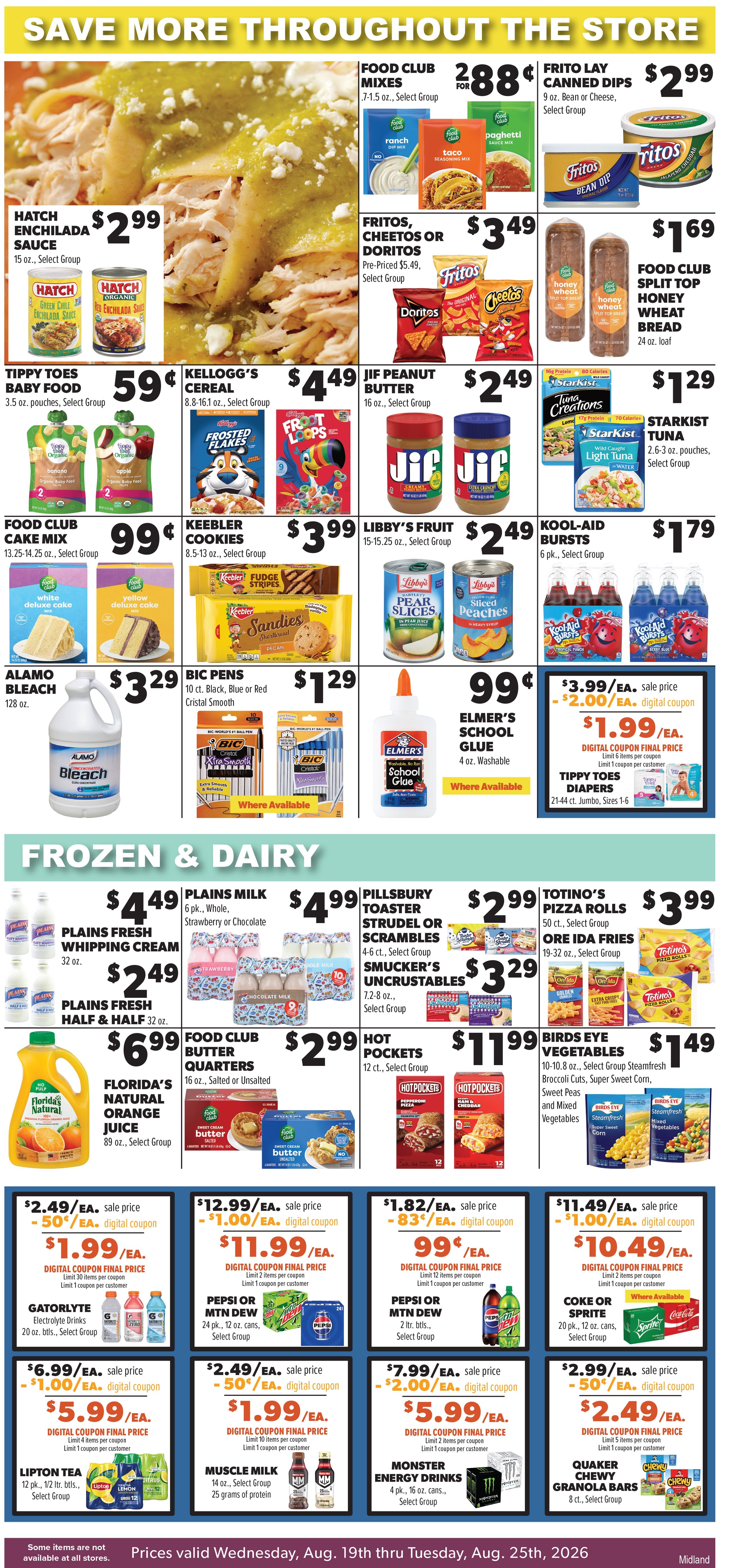 Lowe's Mercado (Midland, TX) Weekly Ad August 19 - 25, 2026