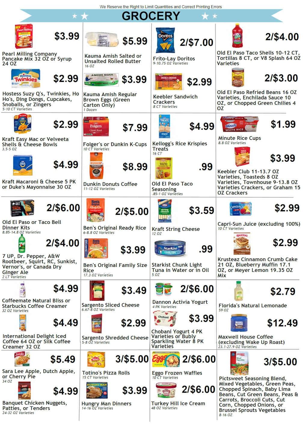 Art's Food Market Weekly Ad August 24 - 30, 2026