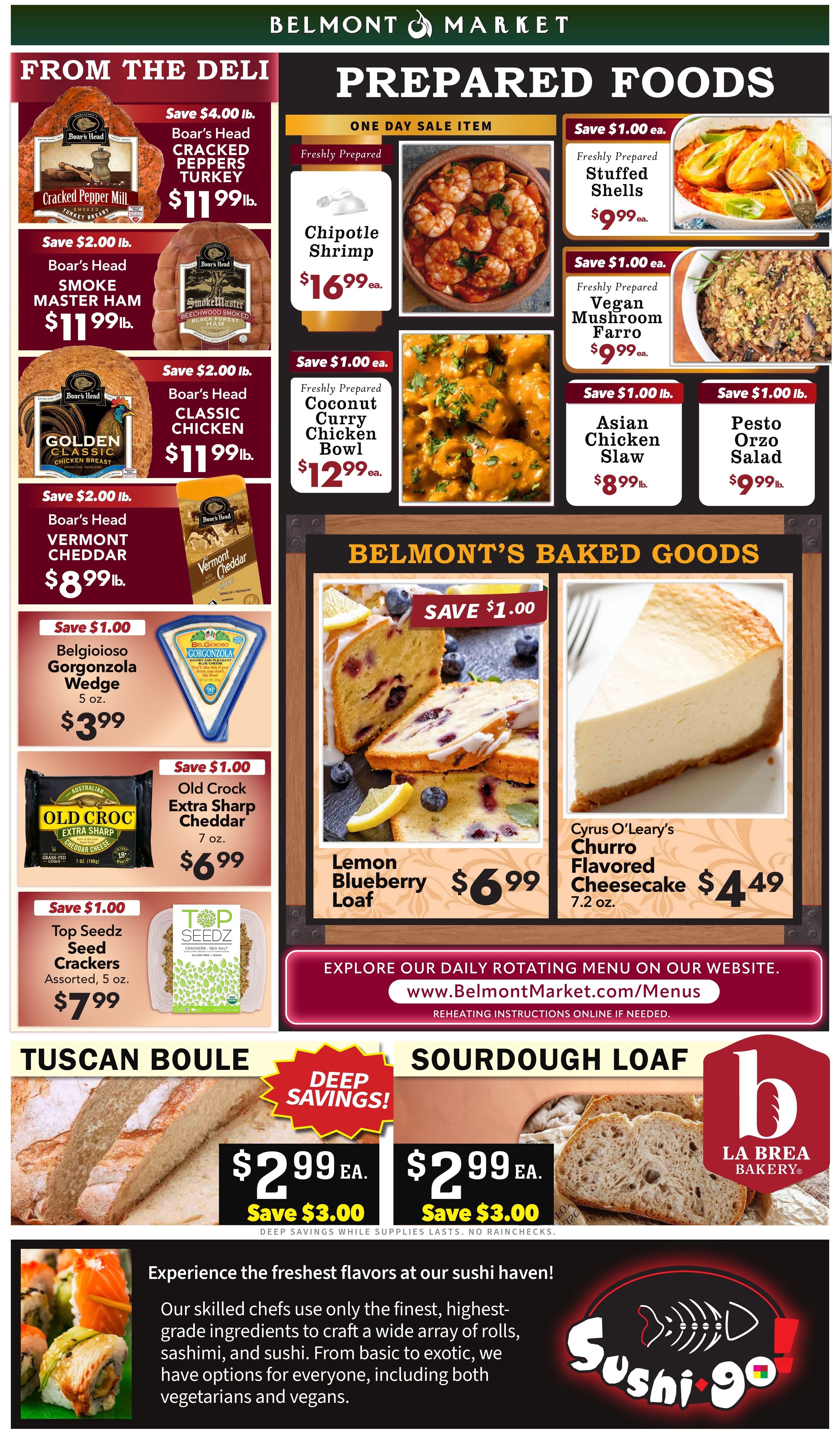 Belmont Market Weekly Ad August 21 - 27, 2026