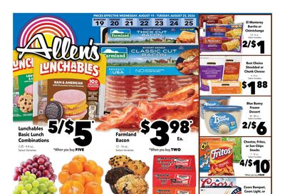Allen's Food Mart Weekly Ad August 19 - 25, 2026