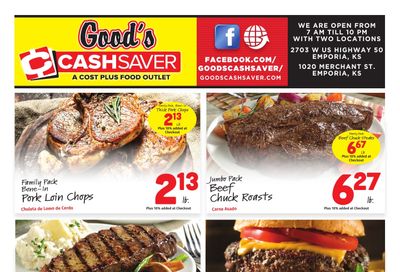Good's Cash Saver Weekly Ad August 19 - 25, 2026