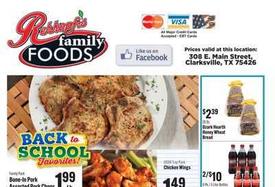 Rehkopf's Family Foods Weekly Ad August 19 - 25, 2026