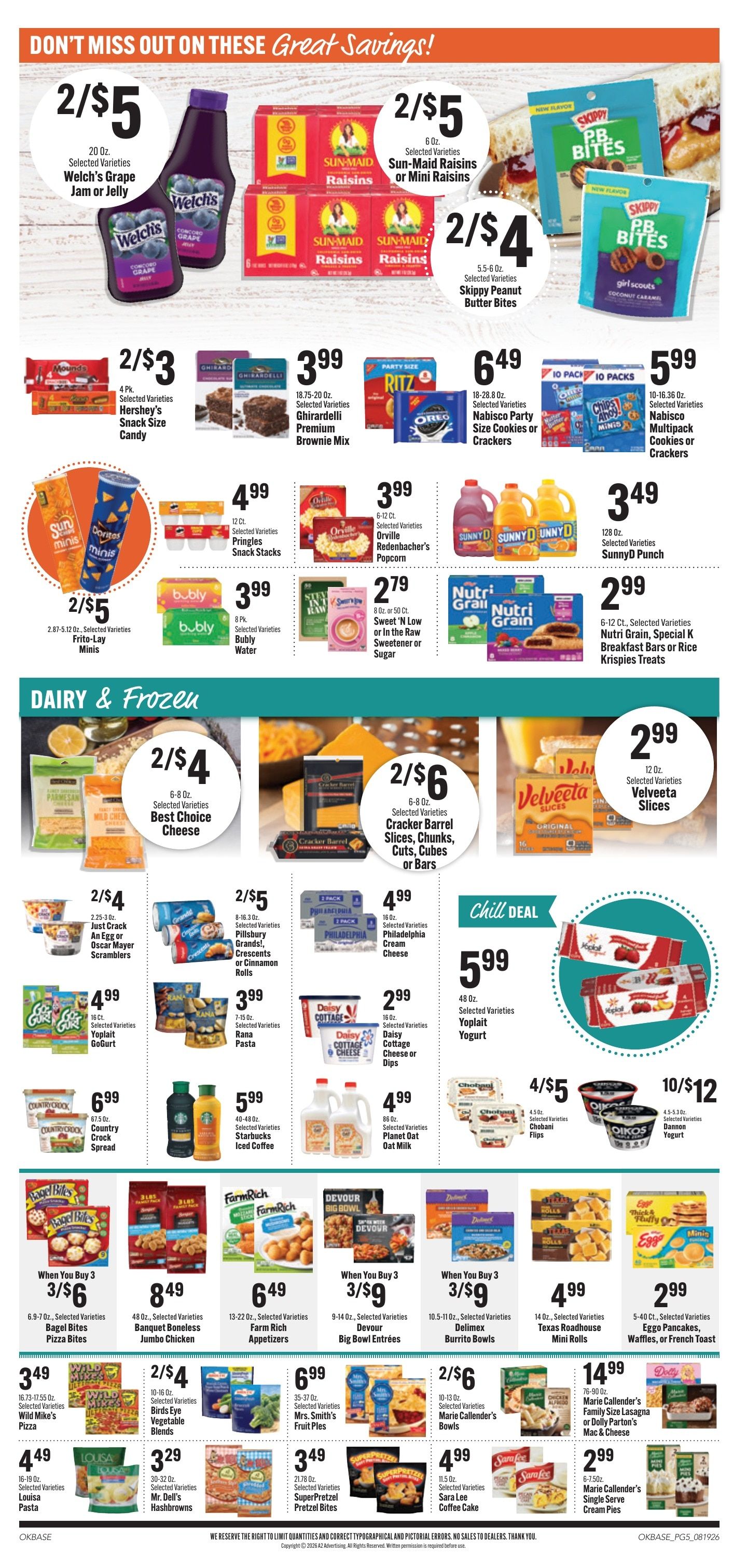 Rehkopf's Family Foods Weekly Ad August 19 - 25, 2026