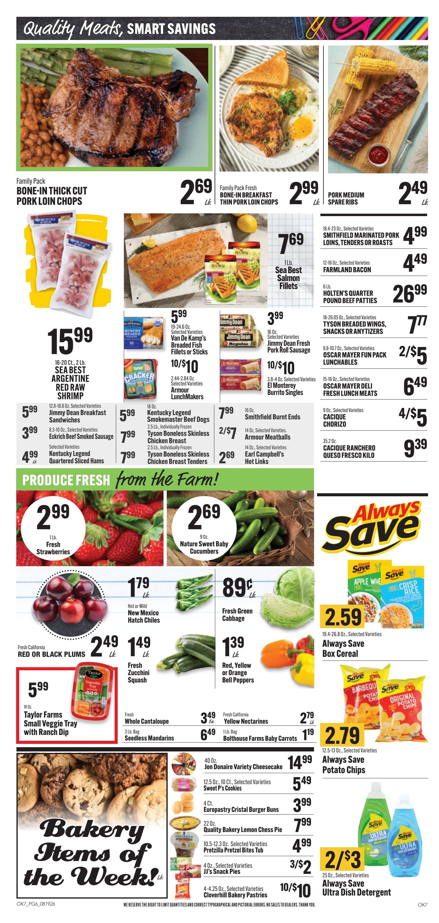 Rehkopf's Family Foods Weekly Ad August 19 - 25, 2026