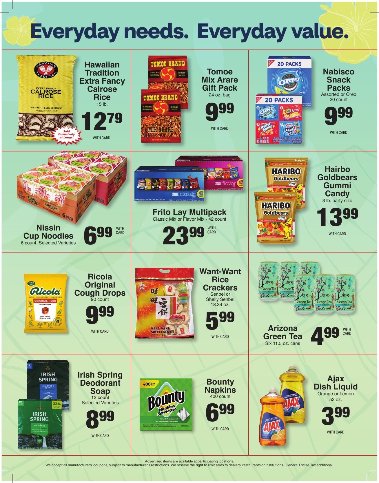 Longs Drugs Big Island Weekly Ad August 23 - 29, 2026