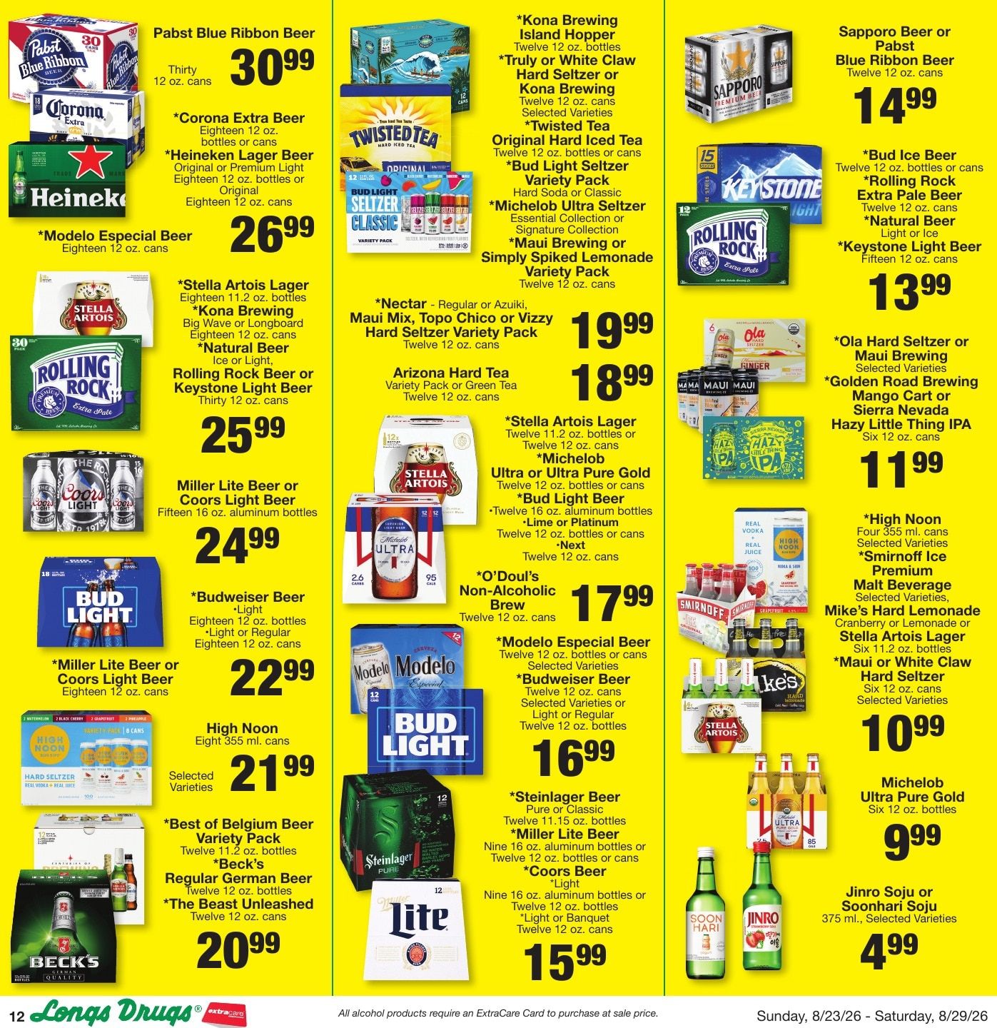 Longs Drugs Maui and Kauai Weekly Ad August 23 - 29, 2026