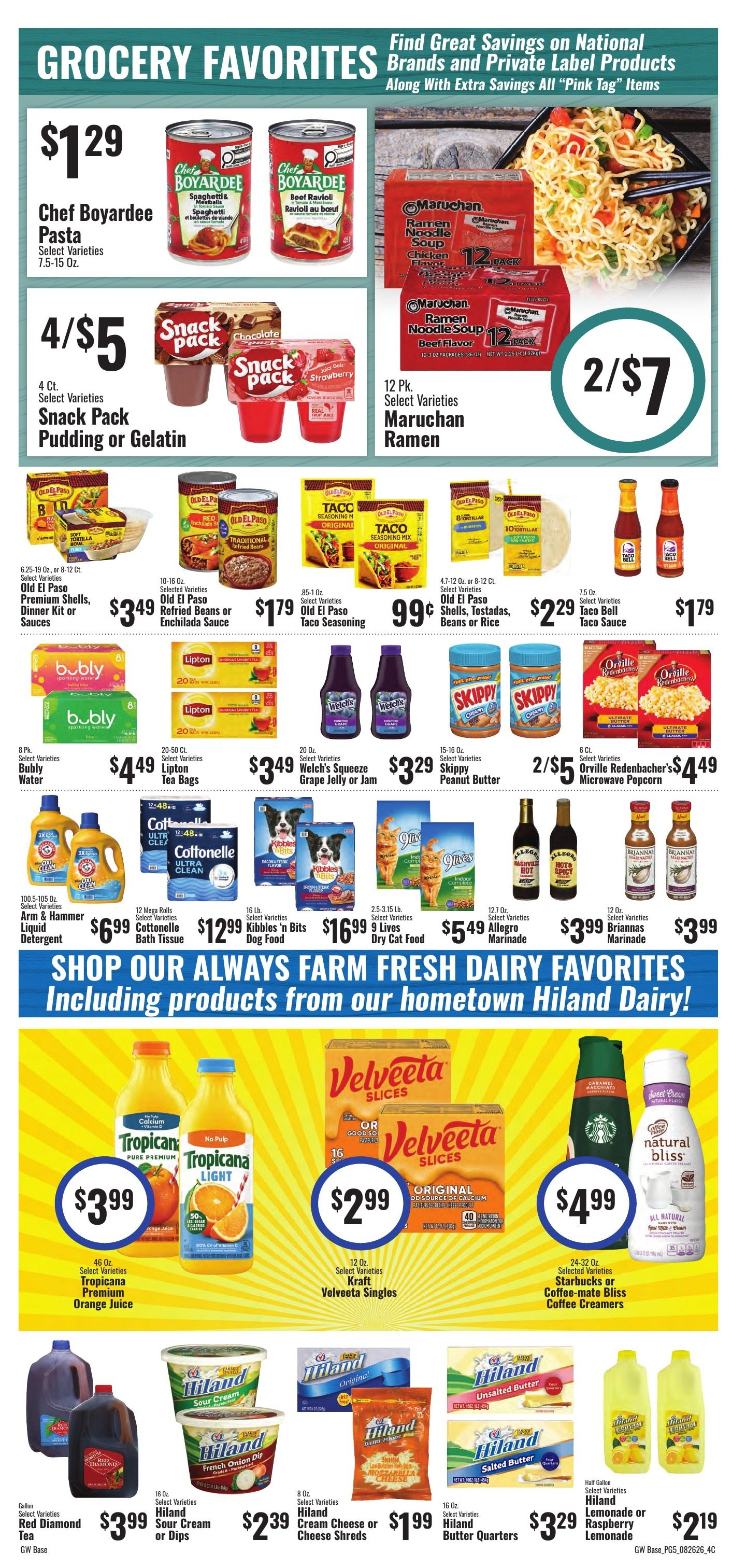 G&W Foods Farmers Market (Manila, AR) Weekly Ad August 26 - September 8, 2026