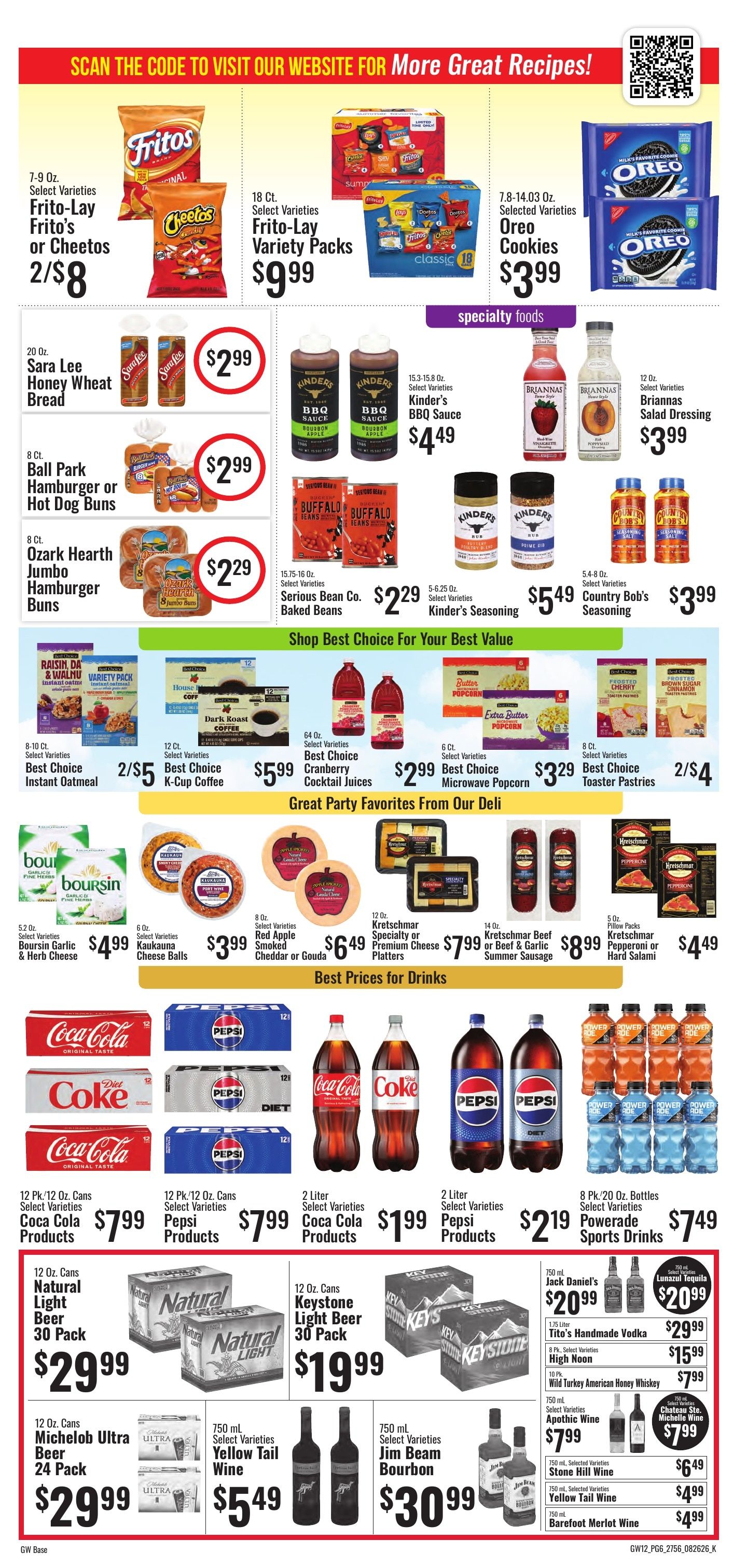 GW 5 Star Super Market Weekly Ad August 26 - September 8, 2026
