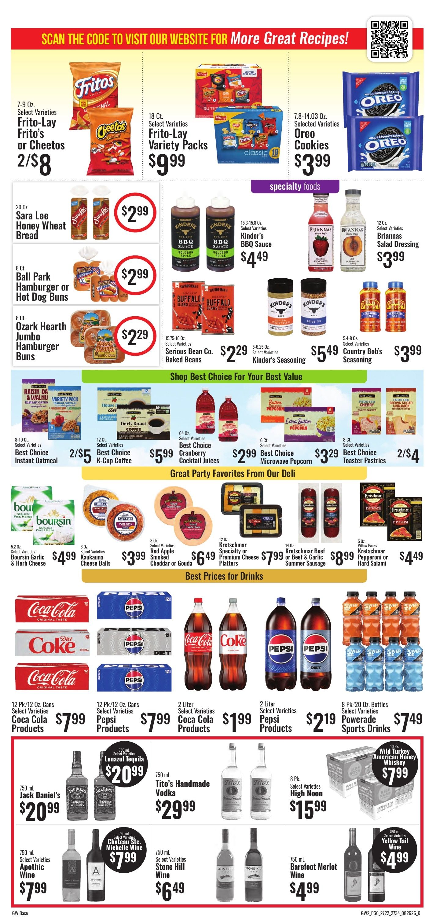 Sun Fest Market (Branson, MO) Weekly Ad August 26 - September 8, 2026