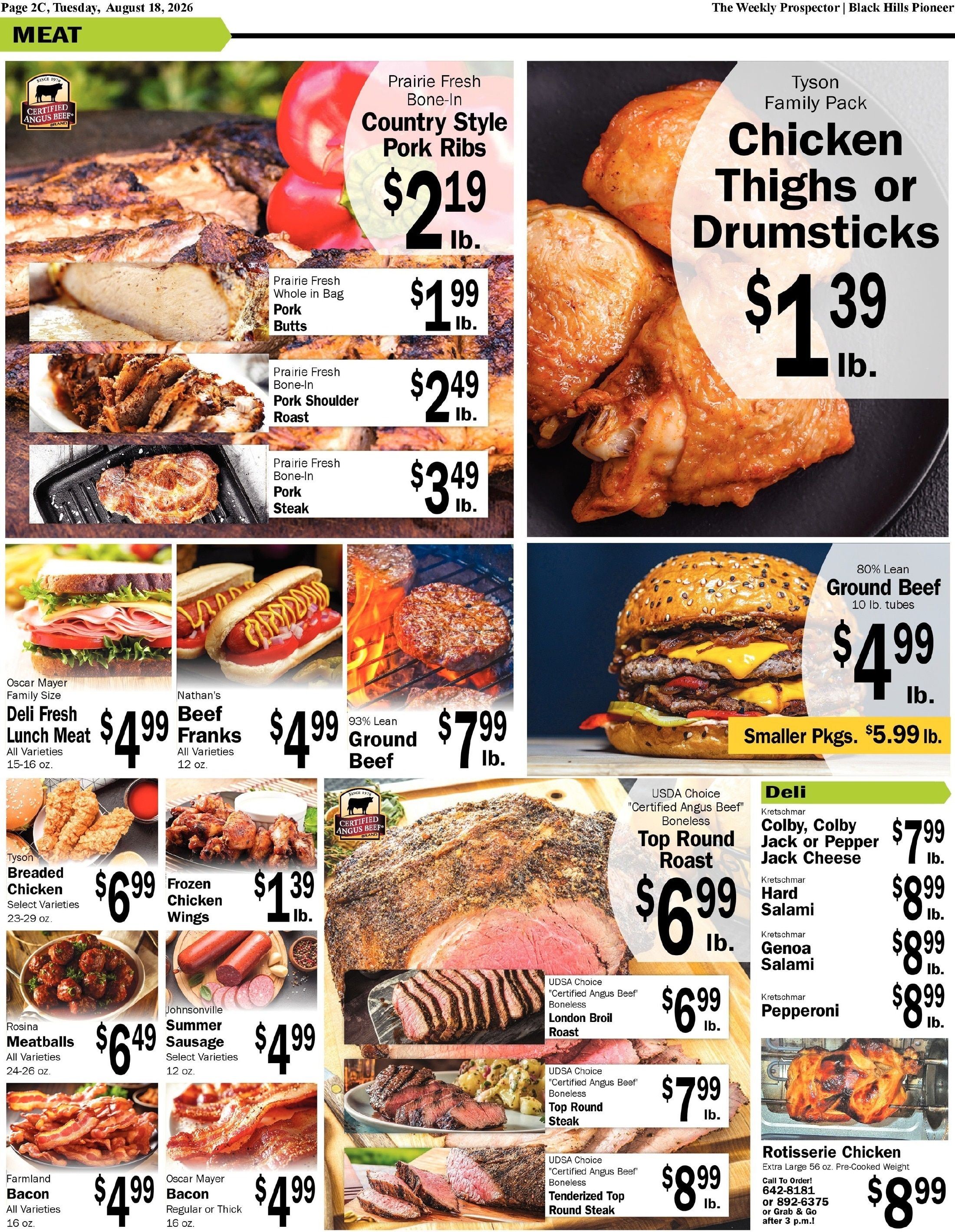 Lueders Food Centers Weekly Ad August 18 - 24, 2026