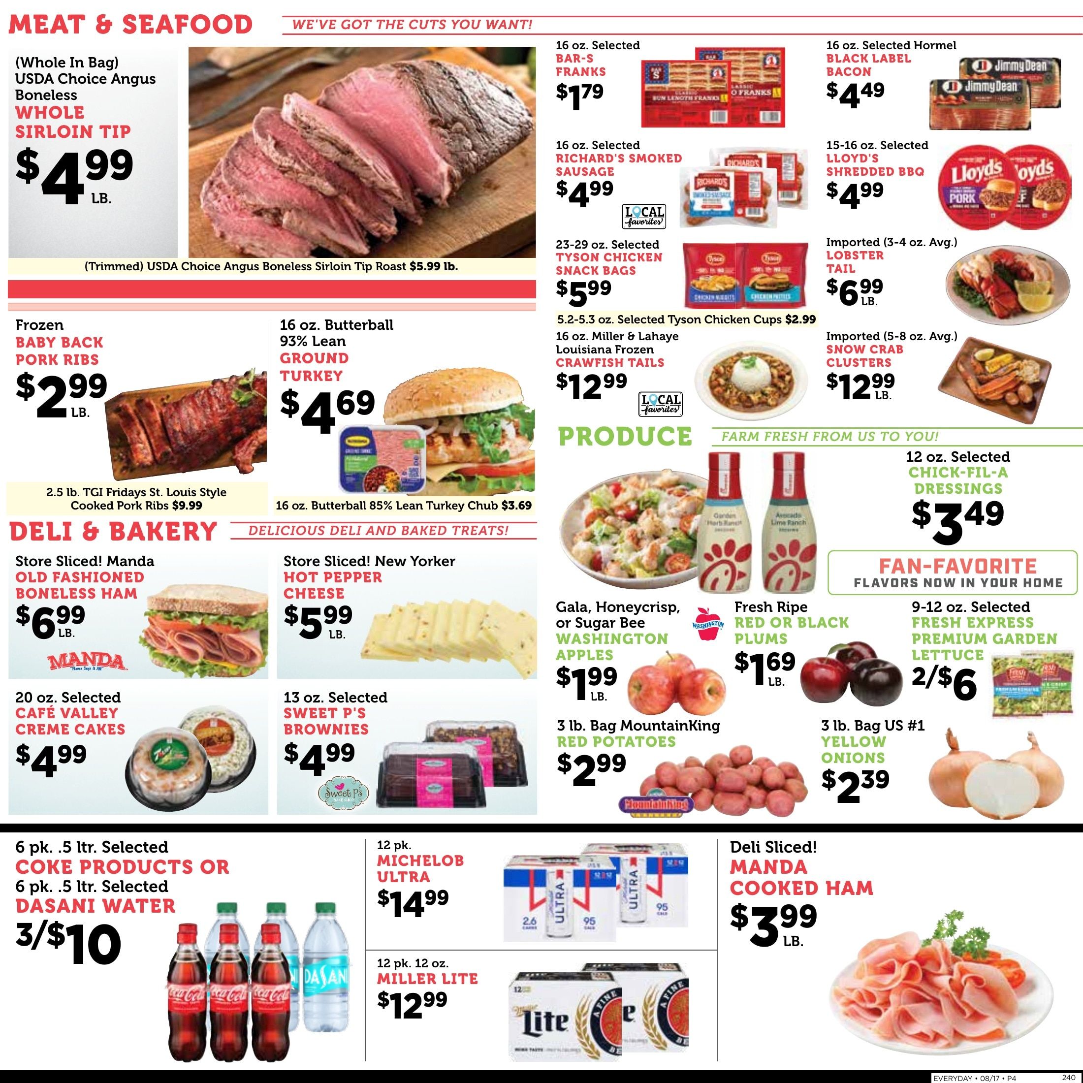 Wayne Lee's Grocery & Market Weekly Ad August 19 - 25, 2026