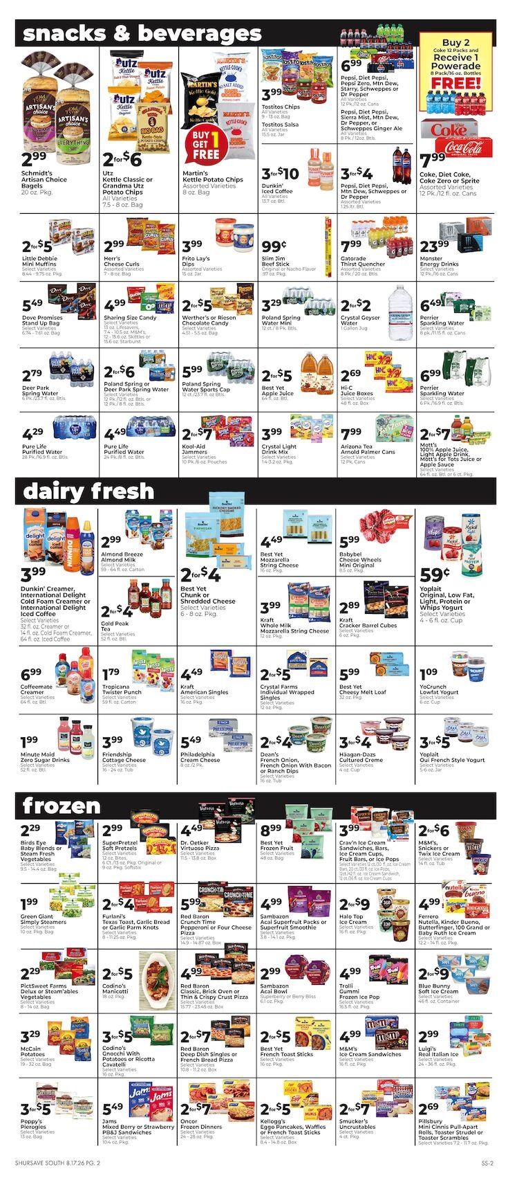 Valley Hometown Market Weekly Ad August 20 - 26, 2026