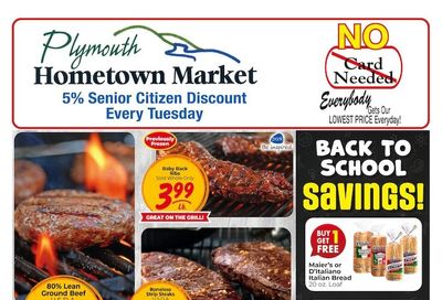 Plymouth Hometown Market Weekly Ad August 20 - 26, 2026