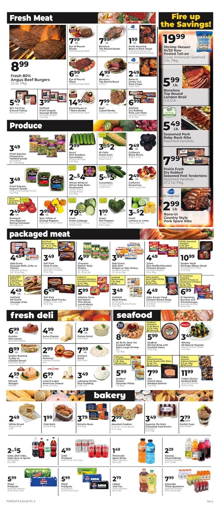 Plymouth Hometown Market Weekly Ad August 20 - 26, 2026