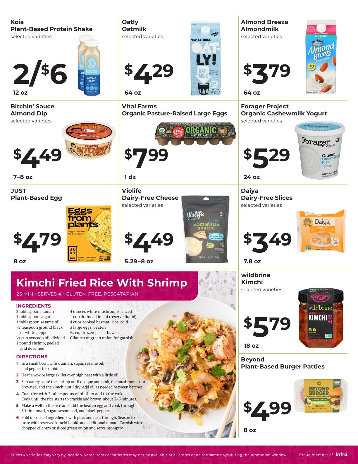 Good Harvest Market INFRA Deals Weekly Ad August 26 - September 8, 2026