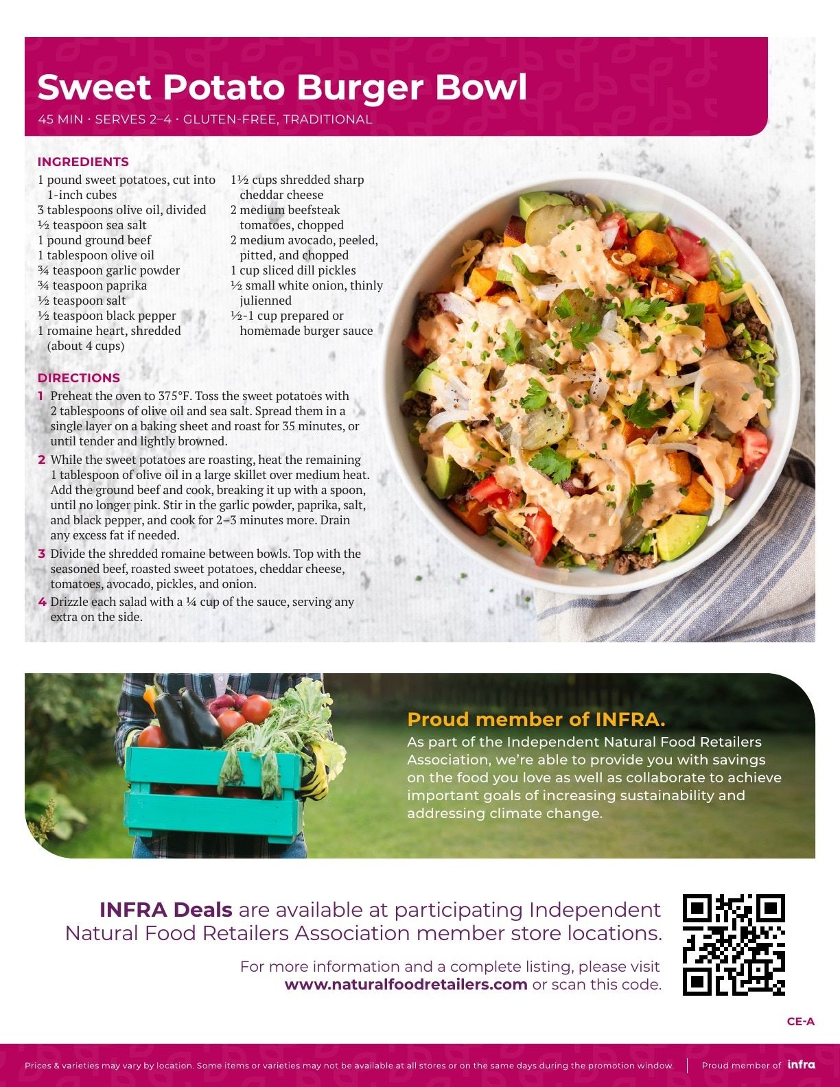 Good Harvest Market INFRA Deals Weekly Ad August 26 - September 8, 2026