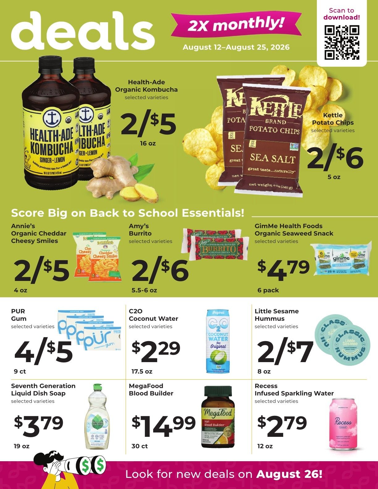 Good Harvest Market INFRA Deals Weekly Ad August 12 - 25, 2026