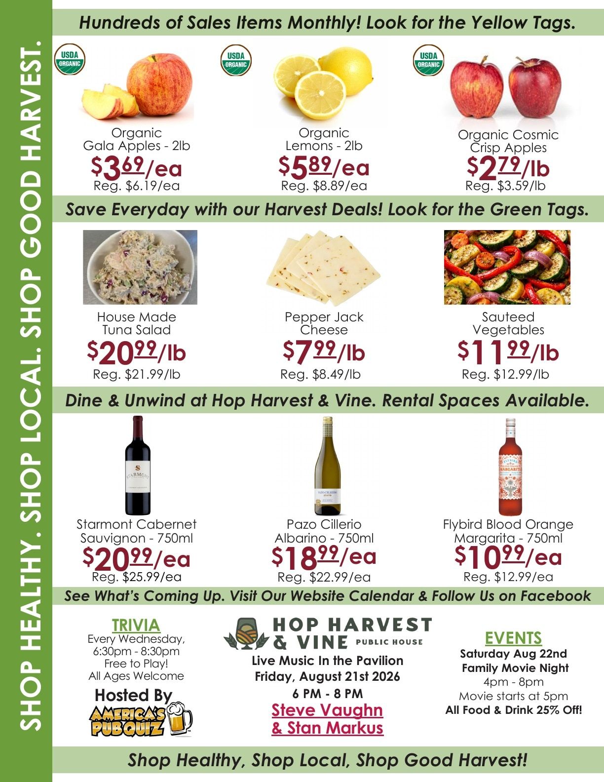 Good Harvest Market Weekly Ad August 21 - 27, 2026