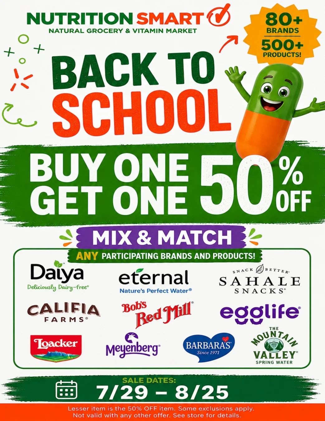 Nutrition Smart Weekly Ad August 19 - 25, 2026