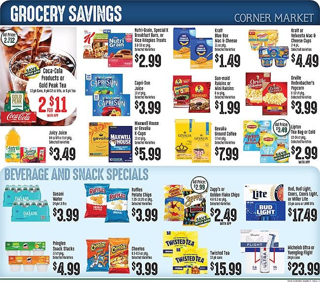 Corner Market MS (Mississippi) Weekly Ad August 19 - 25, 2026