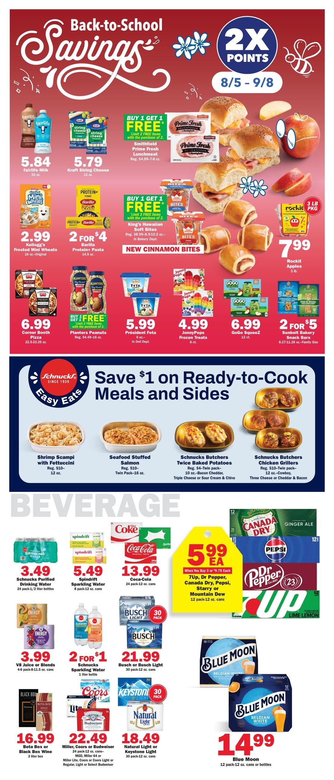 Schnucks Weekly Print Weekly Ad August 26 - September 1, 2026