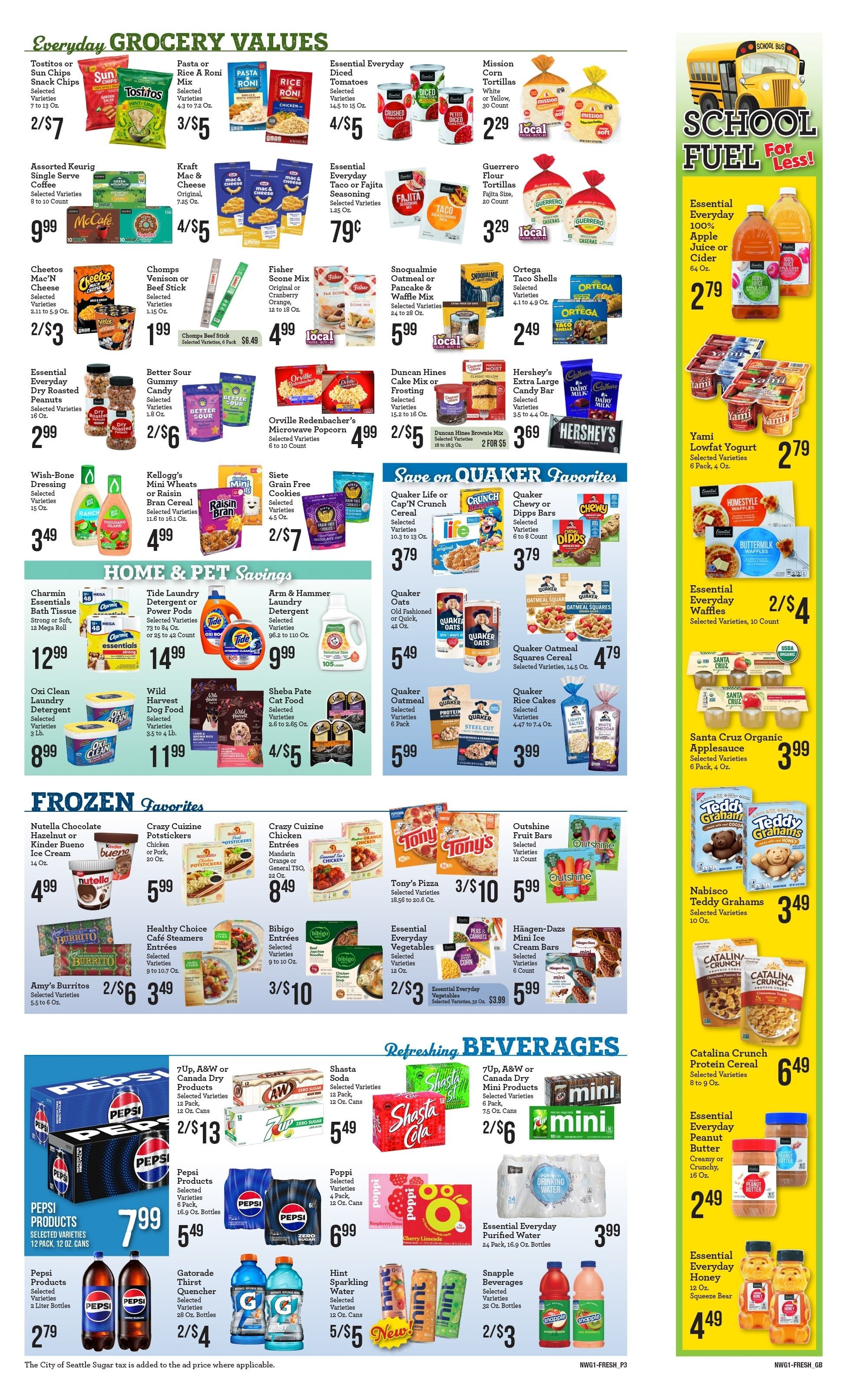 Ballinger Thriftway Weekly Ad August 19 - 25, 2026