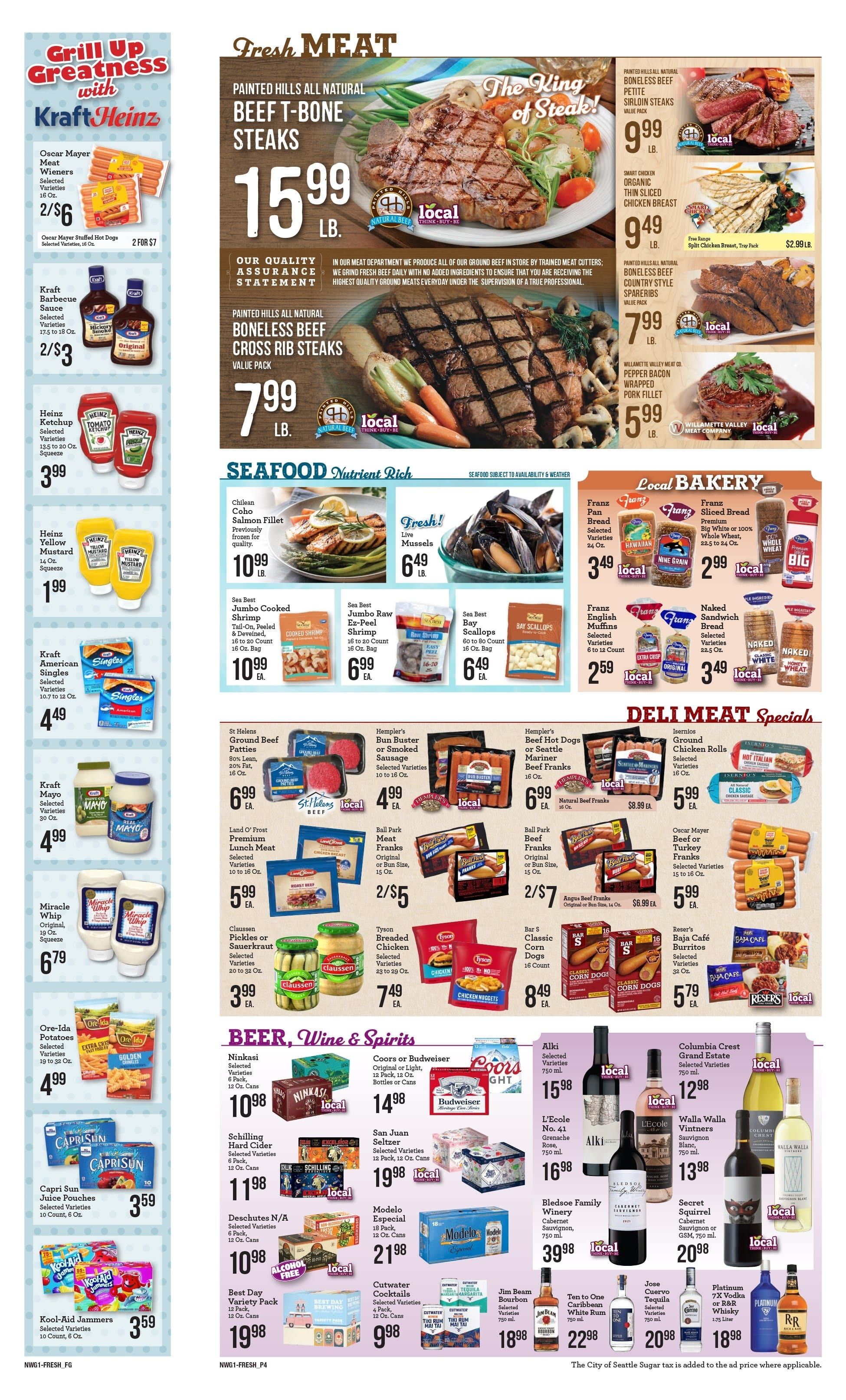 Ballinger Thriftway Weekly Ad August 19 - 25, 2026