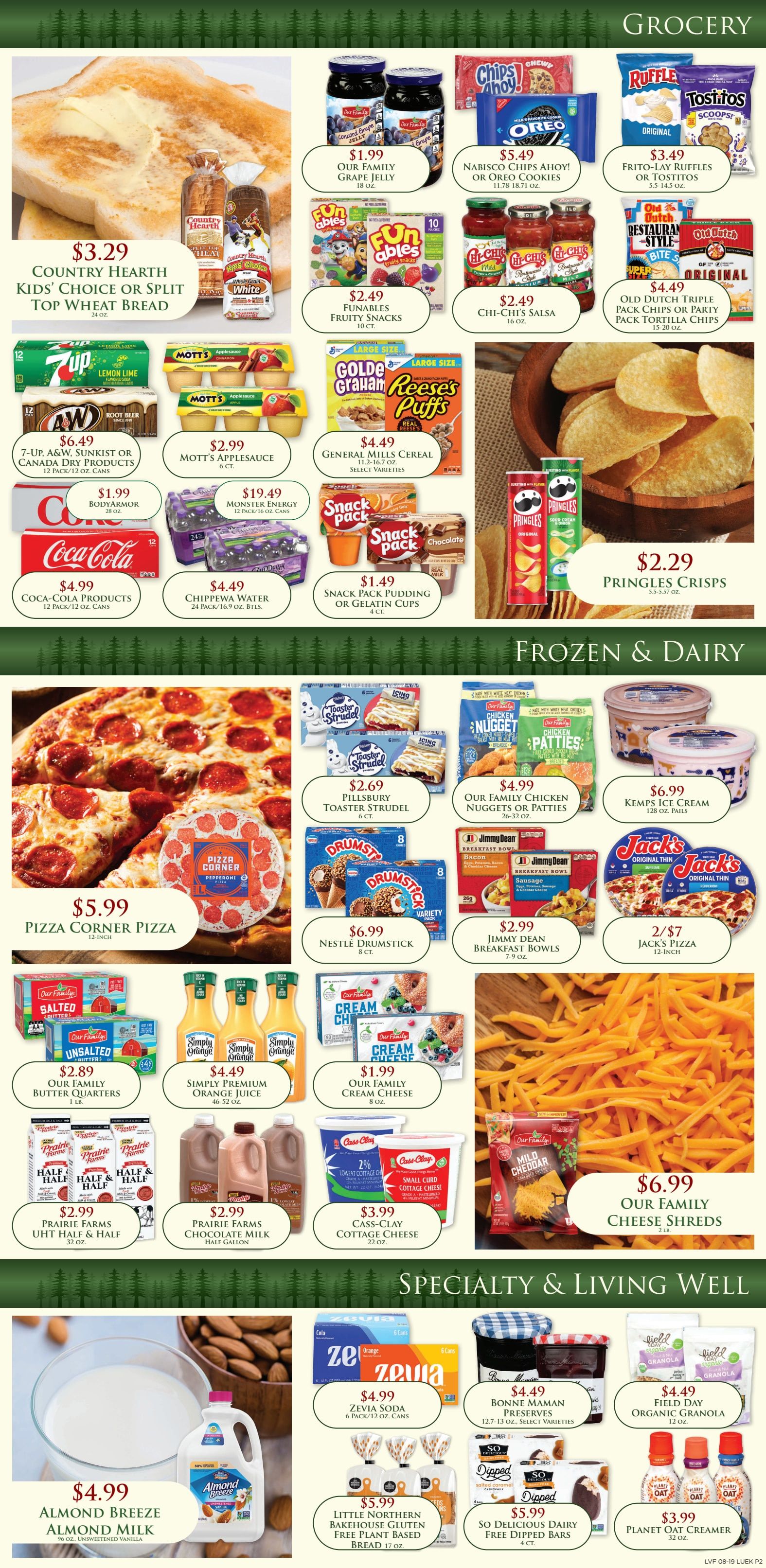 Lueken's Village Foods Weekly Ad August 19 - 25, 2026
