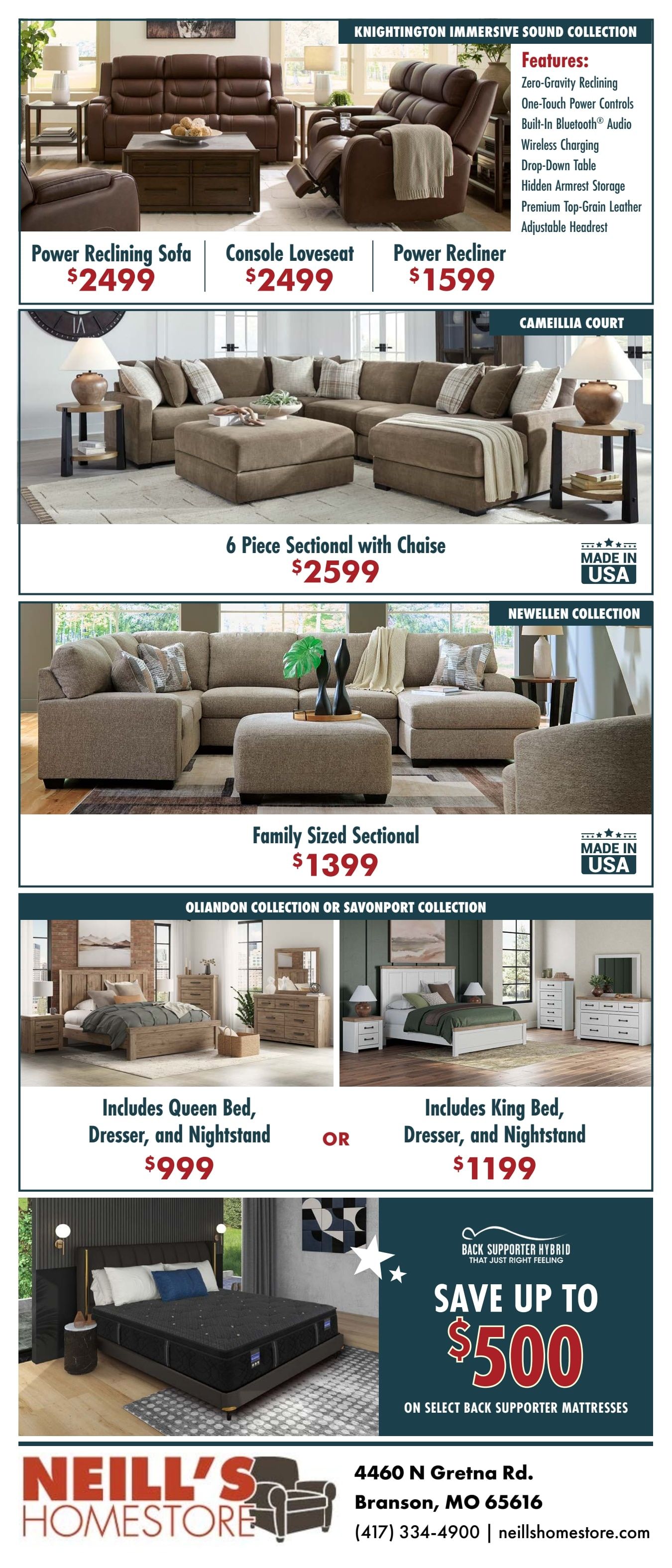 Neill's Home Store Labor Day Sale Weekly Ad August 17 - September 28, 2026